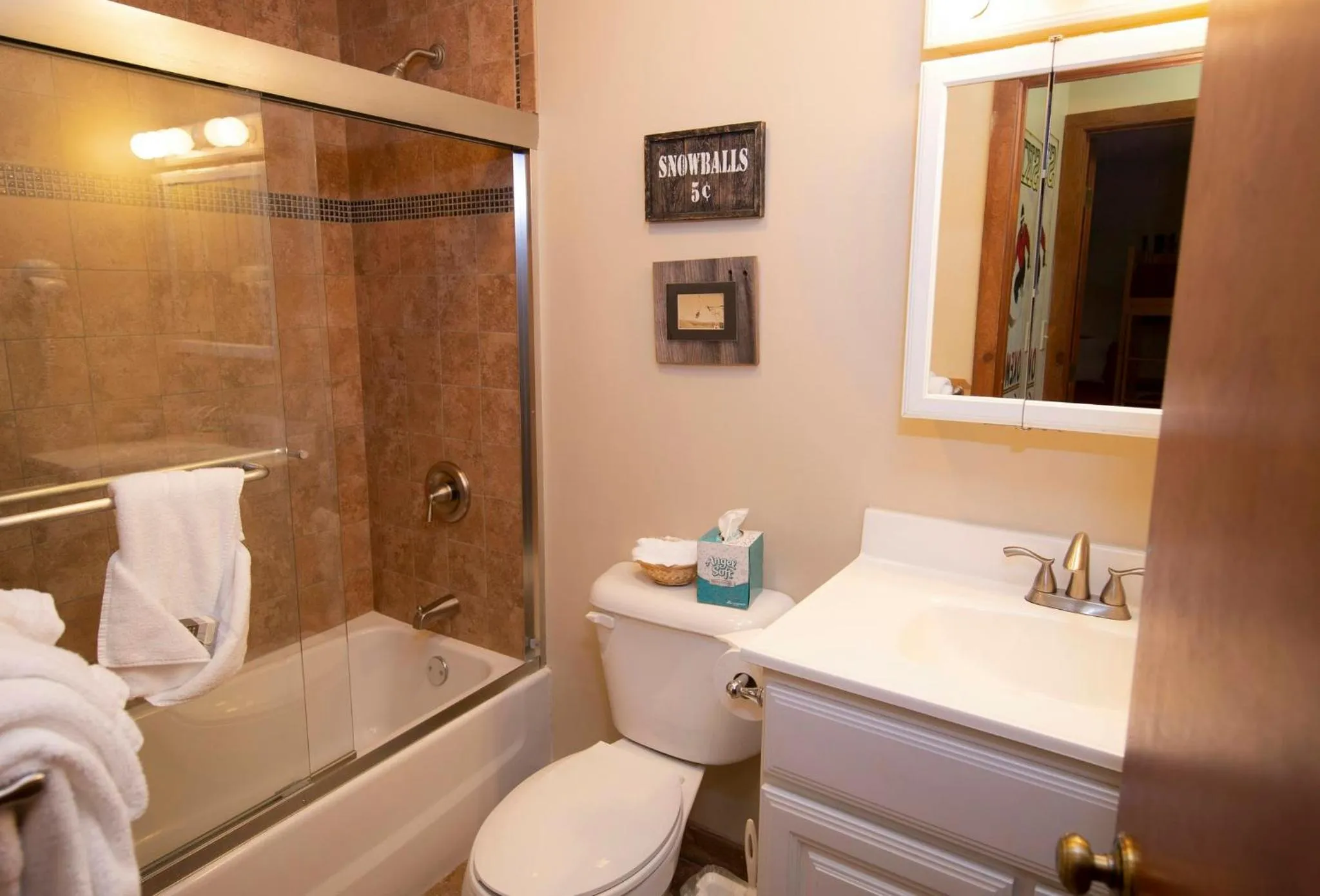 Bathroom in Okemo Mountain Lodging by Vail Resorts