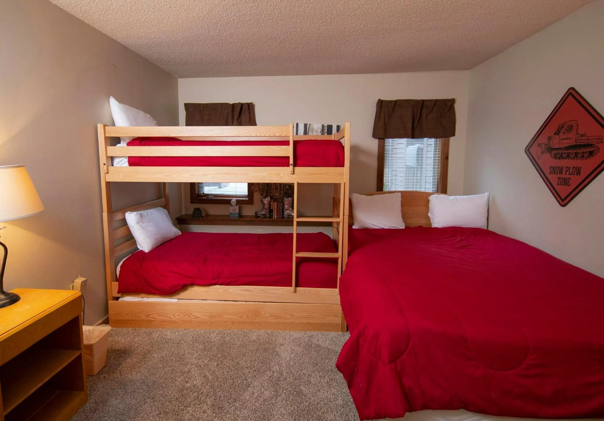 Photo of the whole room, Bed in Okemo Mountain Lodging by Vail Resorts