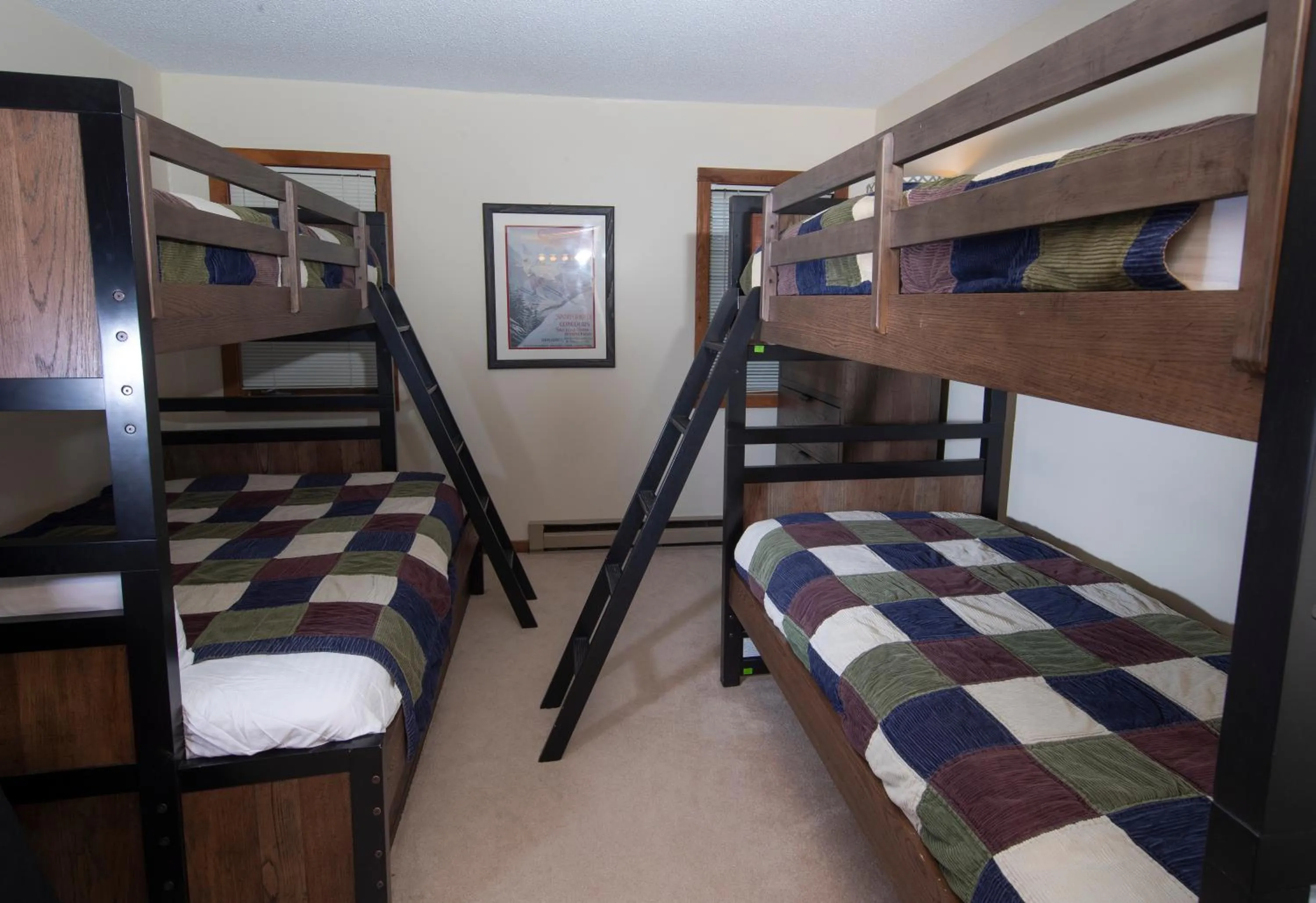 Bed in Okemo Mountain Lodging