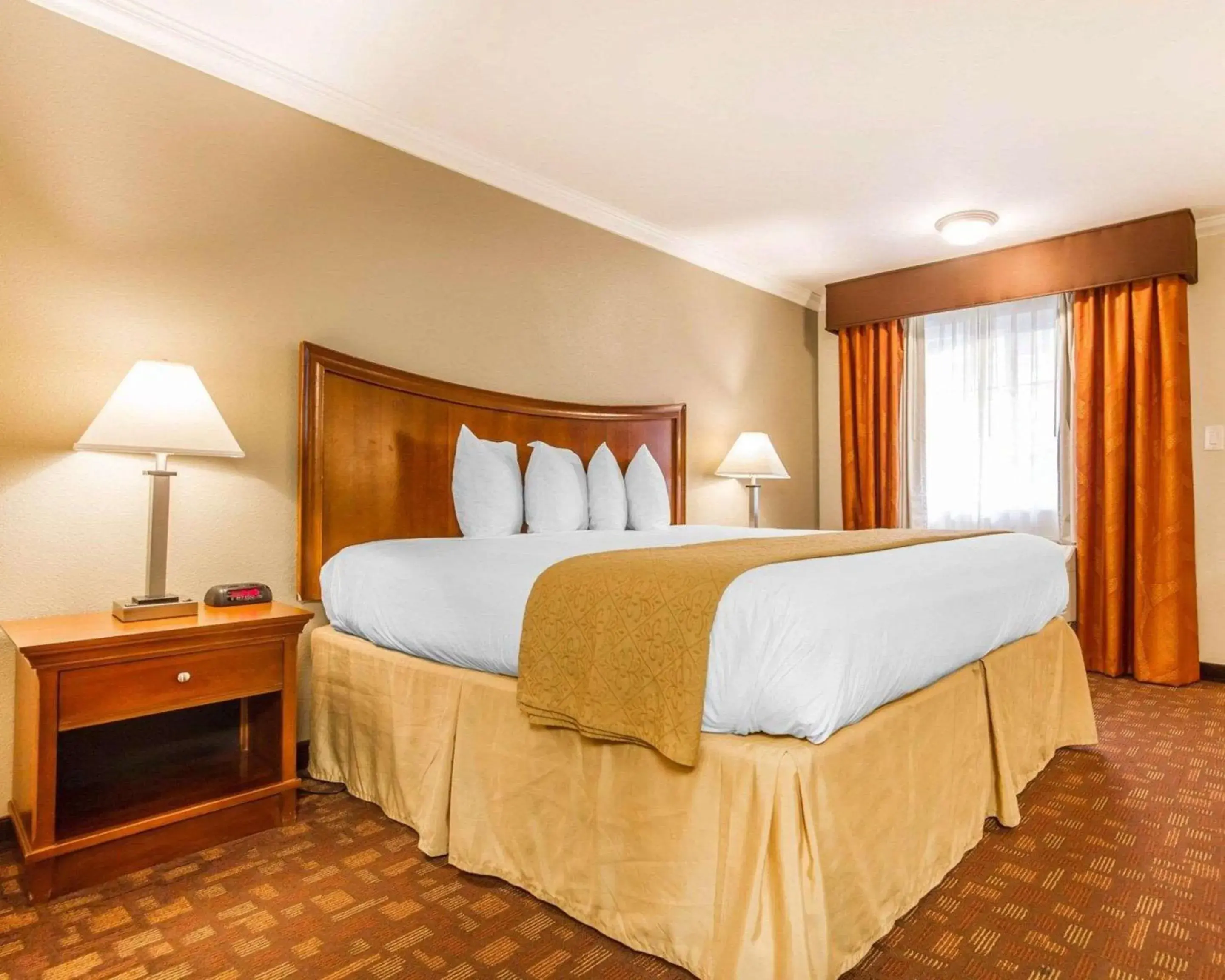 Bedroom, Bed in Quality Inn Sacramento Convention Center Bedroom, Bed in Quality Inn Sacramento Convention Center