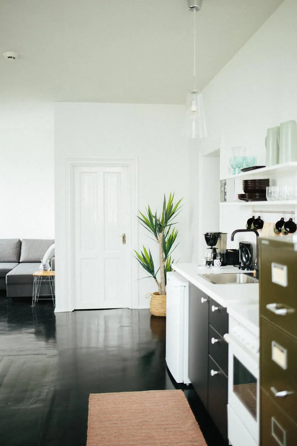Kitchen or kitchenette in Hoepfner and Tulinius Historical Houses