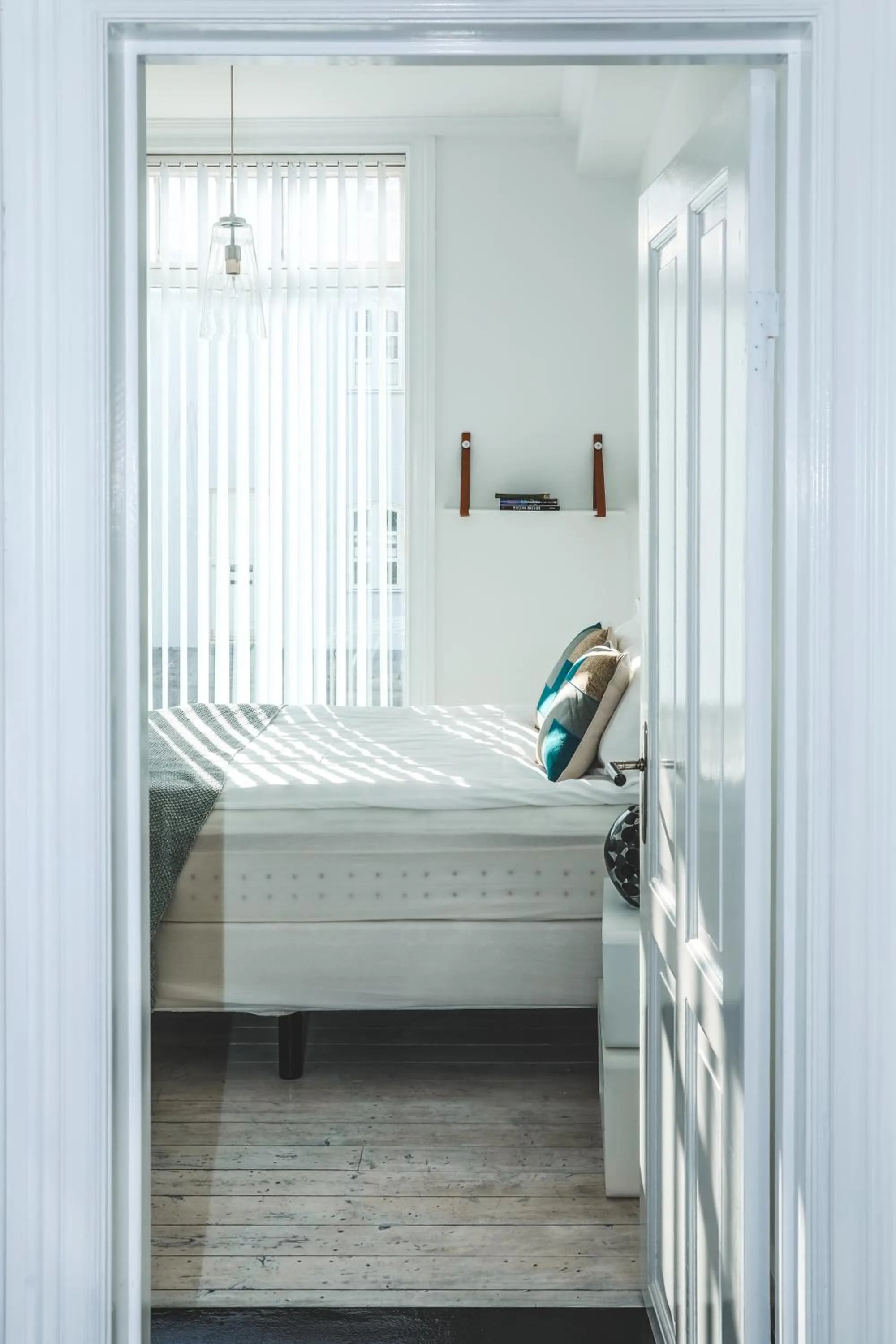 Bedroom, Bed in Hoepfner and Tulinius Historical Houses