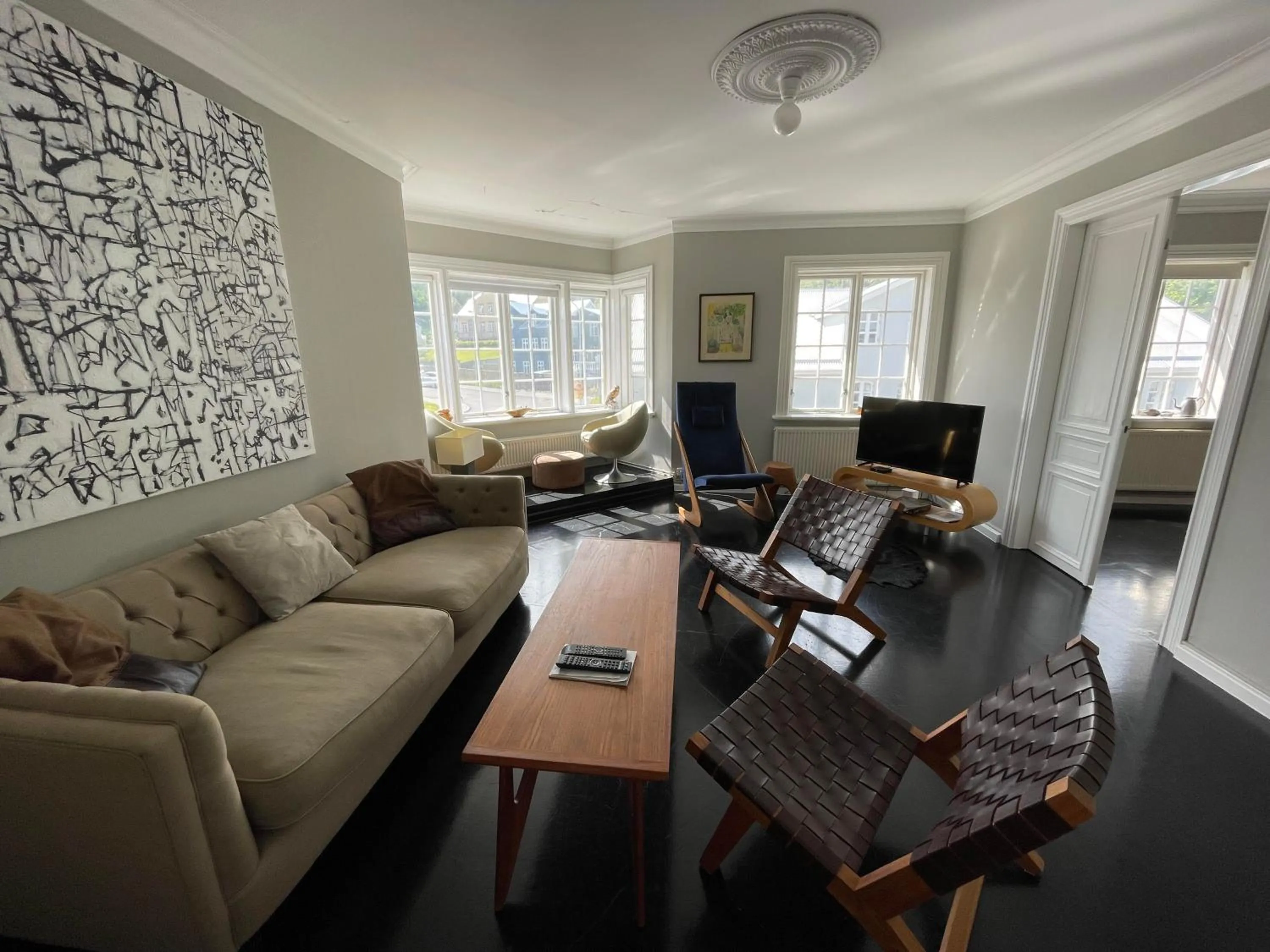 Living room in Hoepfner and Tulinius Historical Houses
