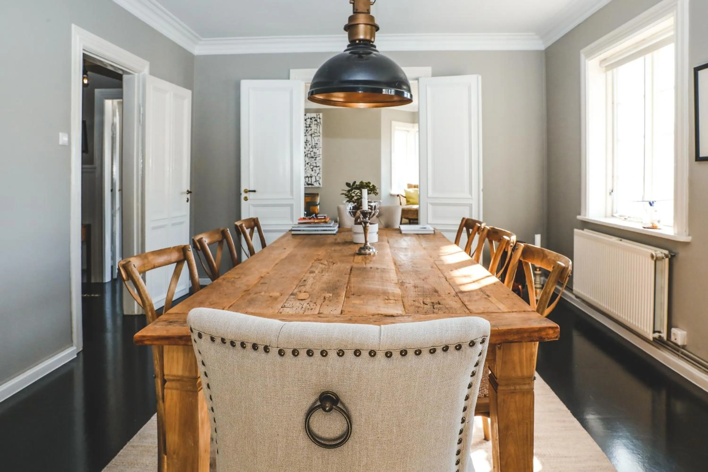 Dining area in Hoepfner and Tulinius Historical Houses