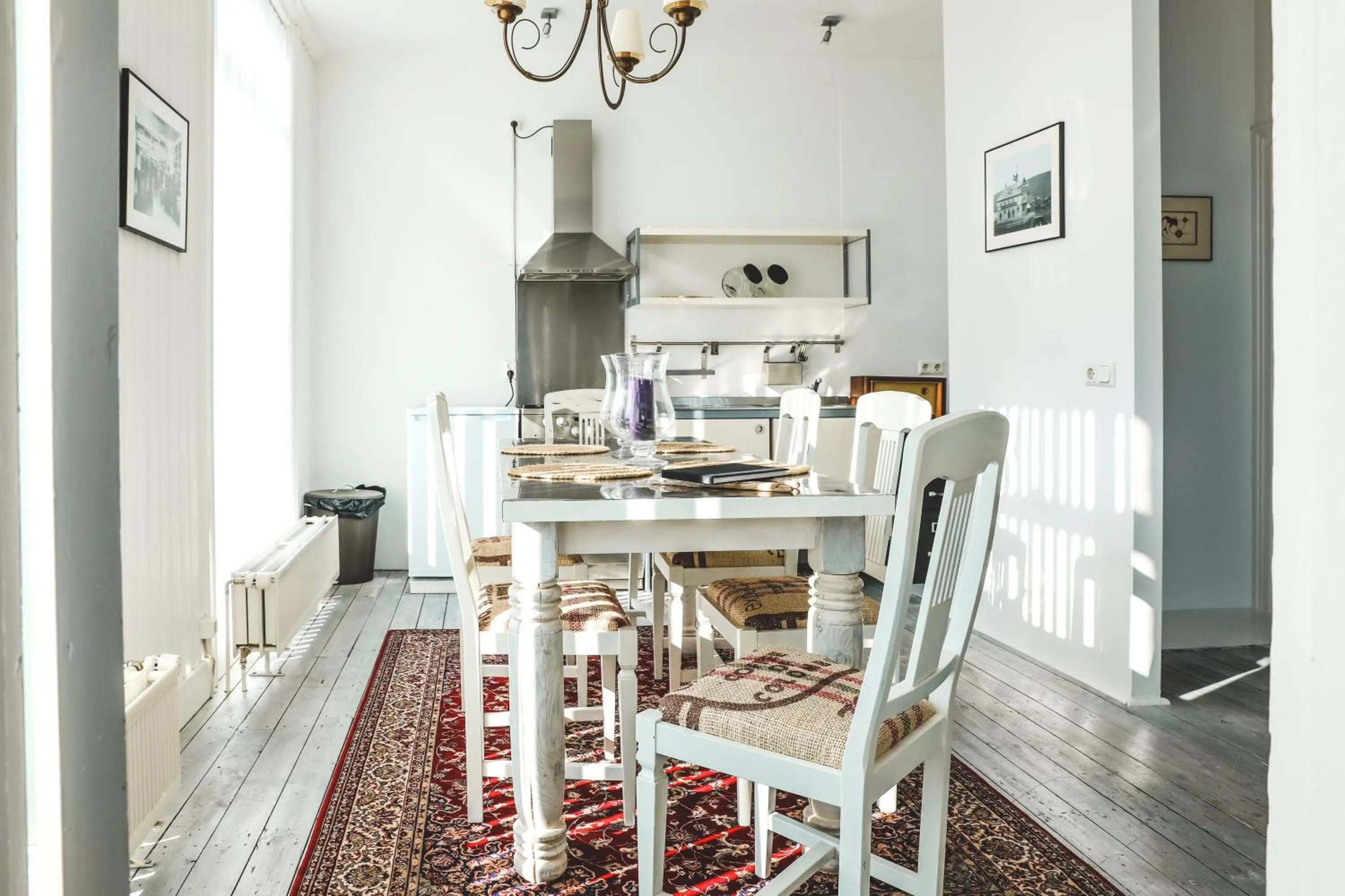 Kitchen or kitchenette in Hoepfner and Tulinius Historical Houses