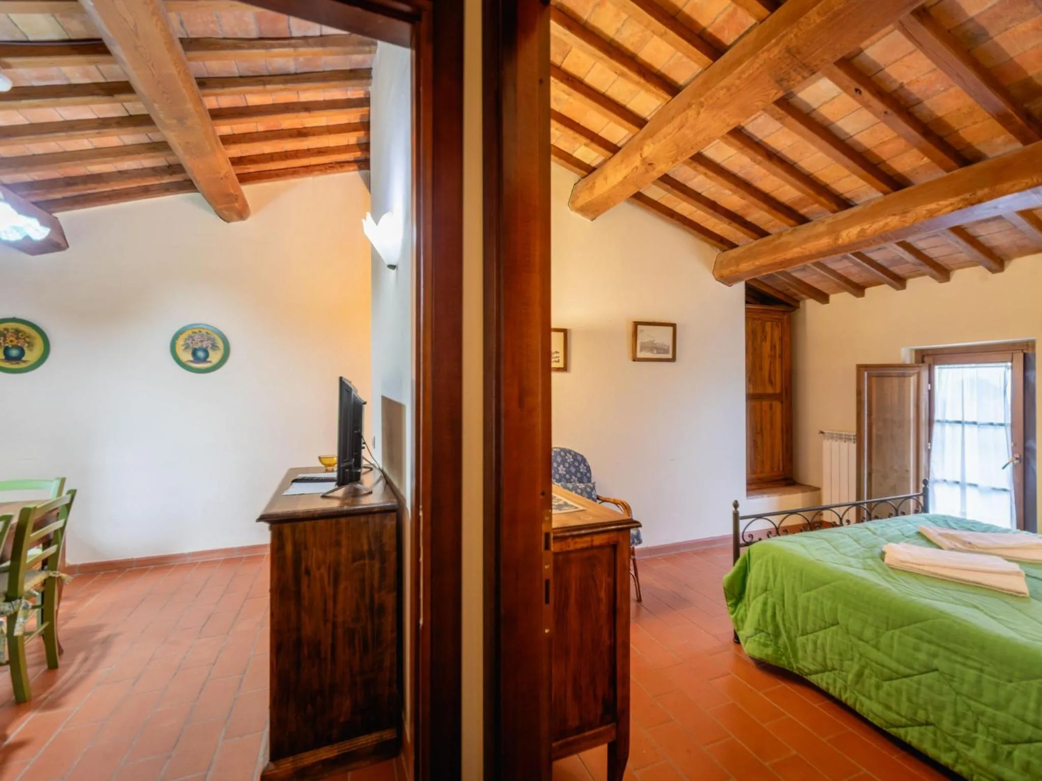 Bedroom, Bed in Apartment Galileo by Interhome
