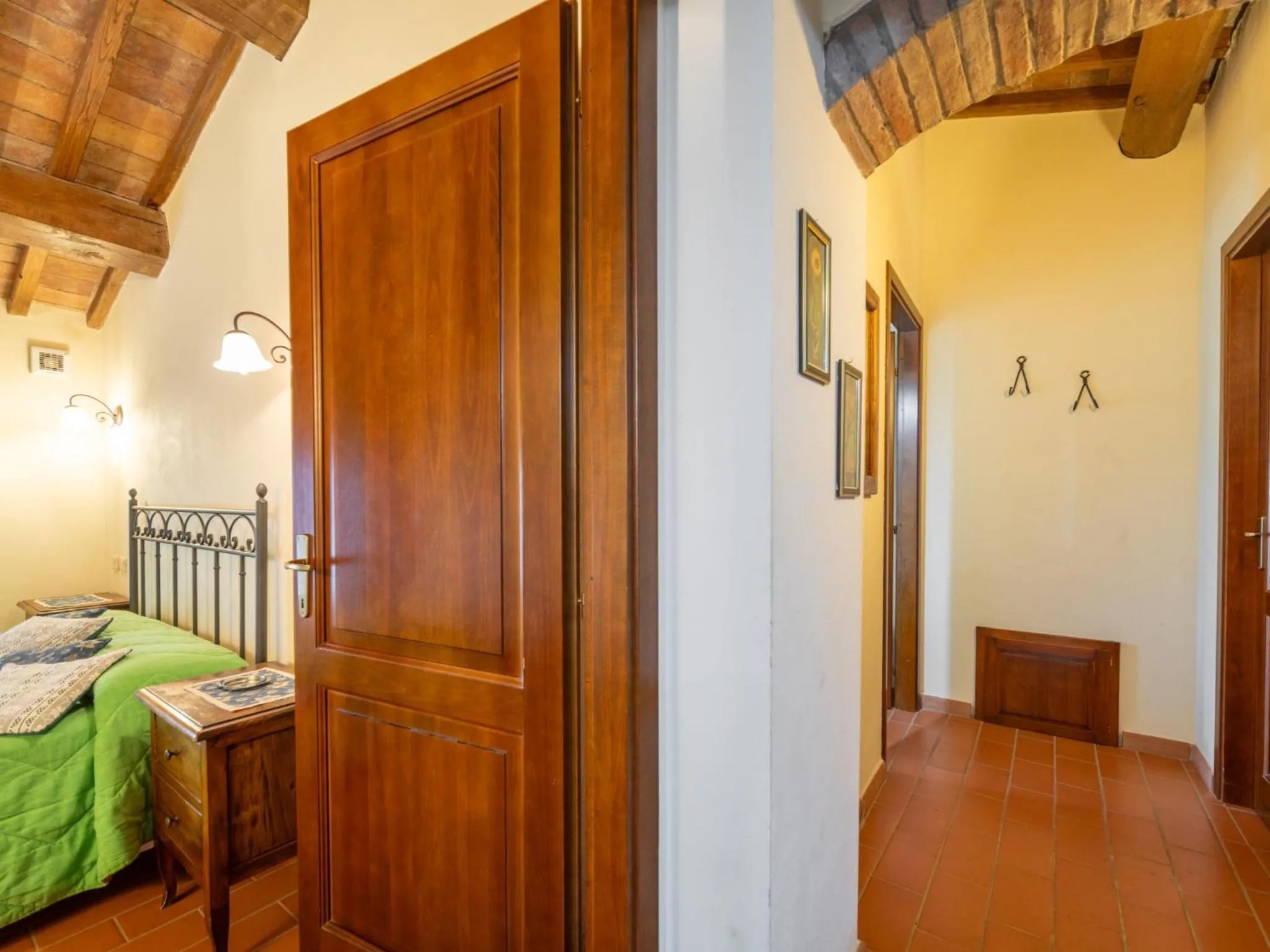 Bedroom, Bed in Apartment Galileo by Interhome