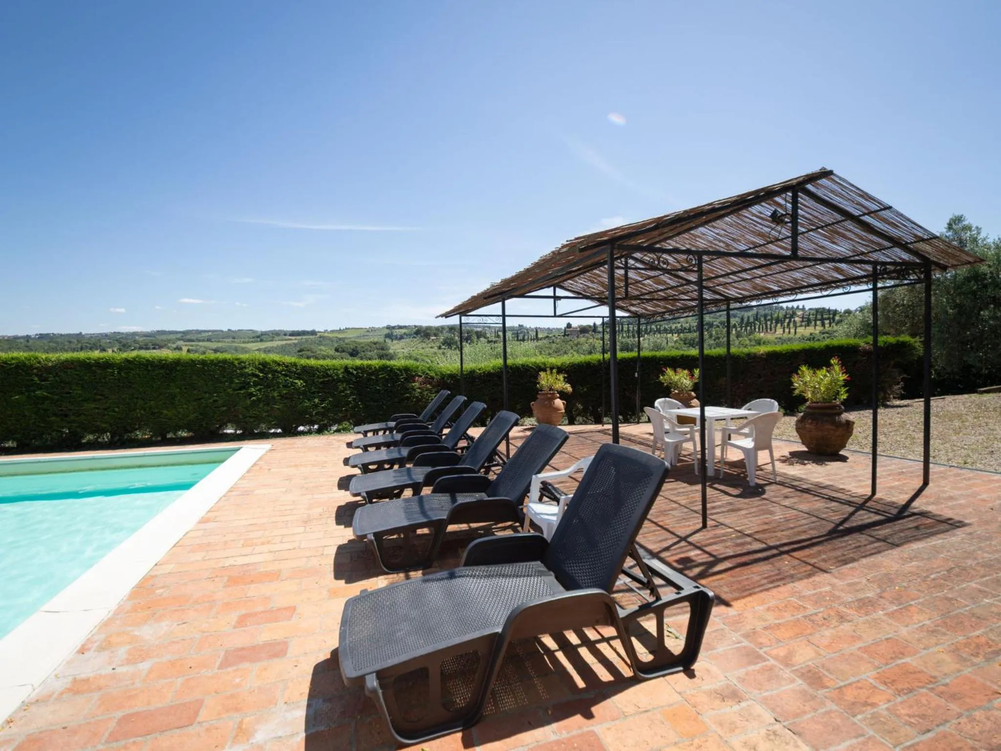 Swimming pool in Apartment Galileo by Interhome