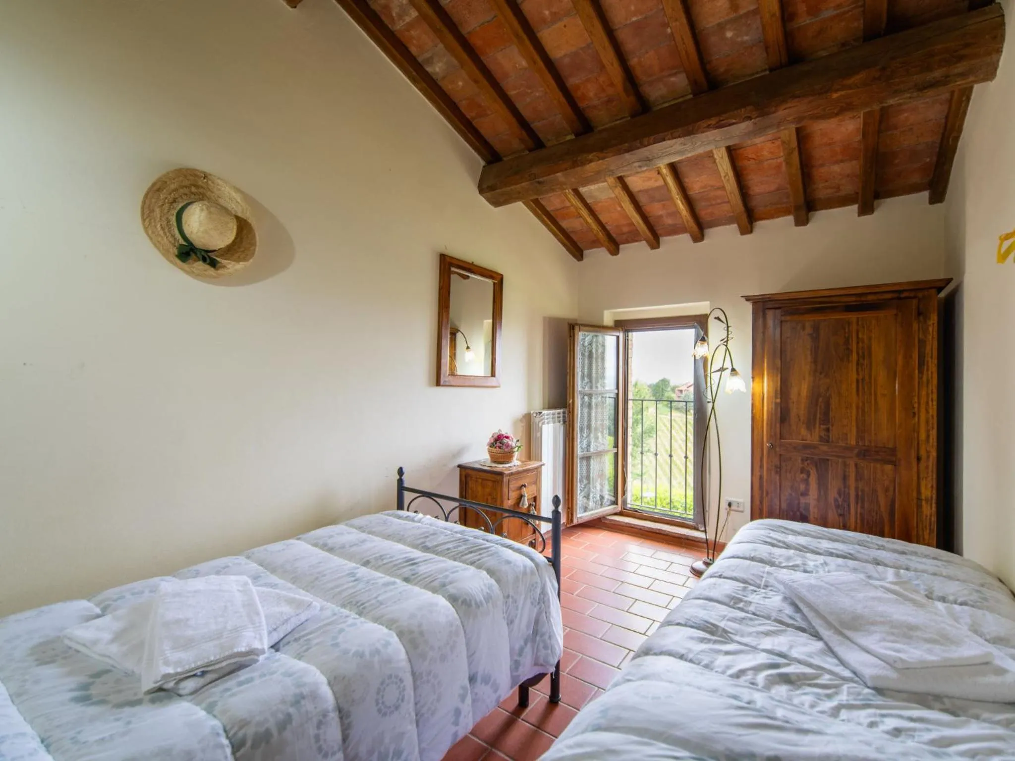 Bedroom, Bed in Apartment Galileo by Interhome