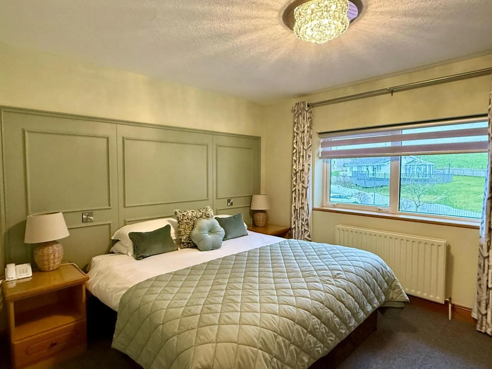 Bed in Royal Court Hotel