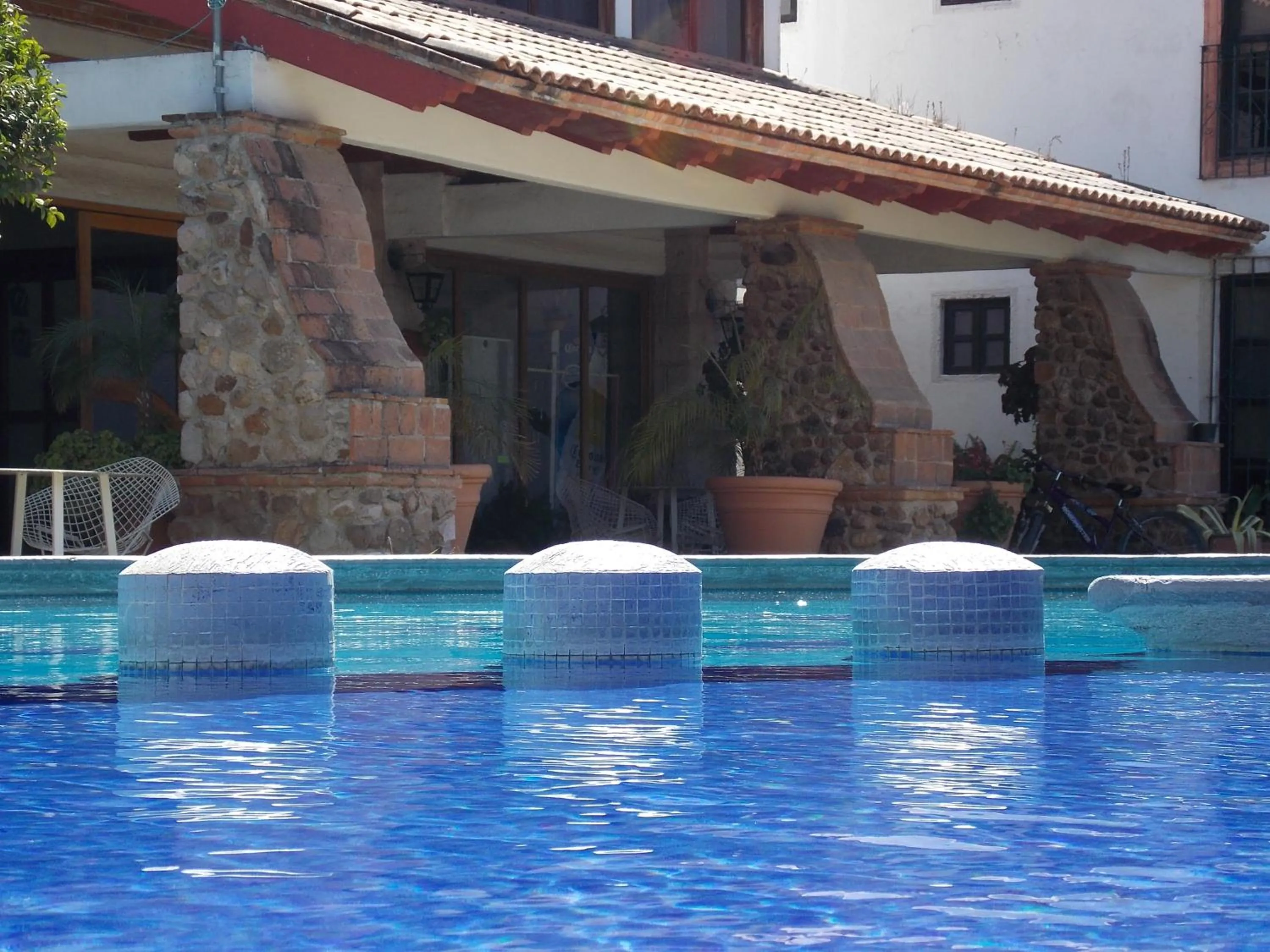 Garden in Hotel La Mansión