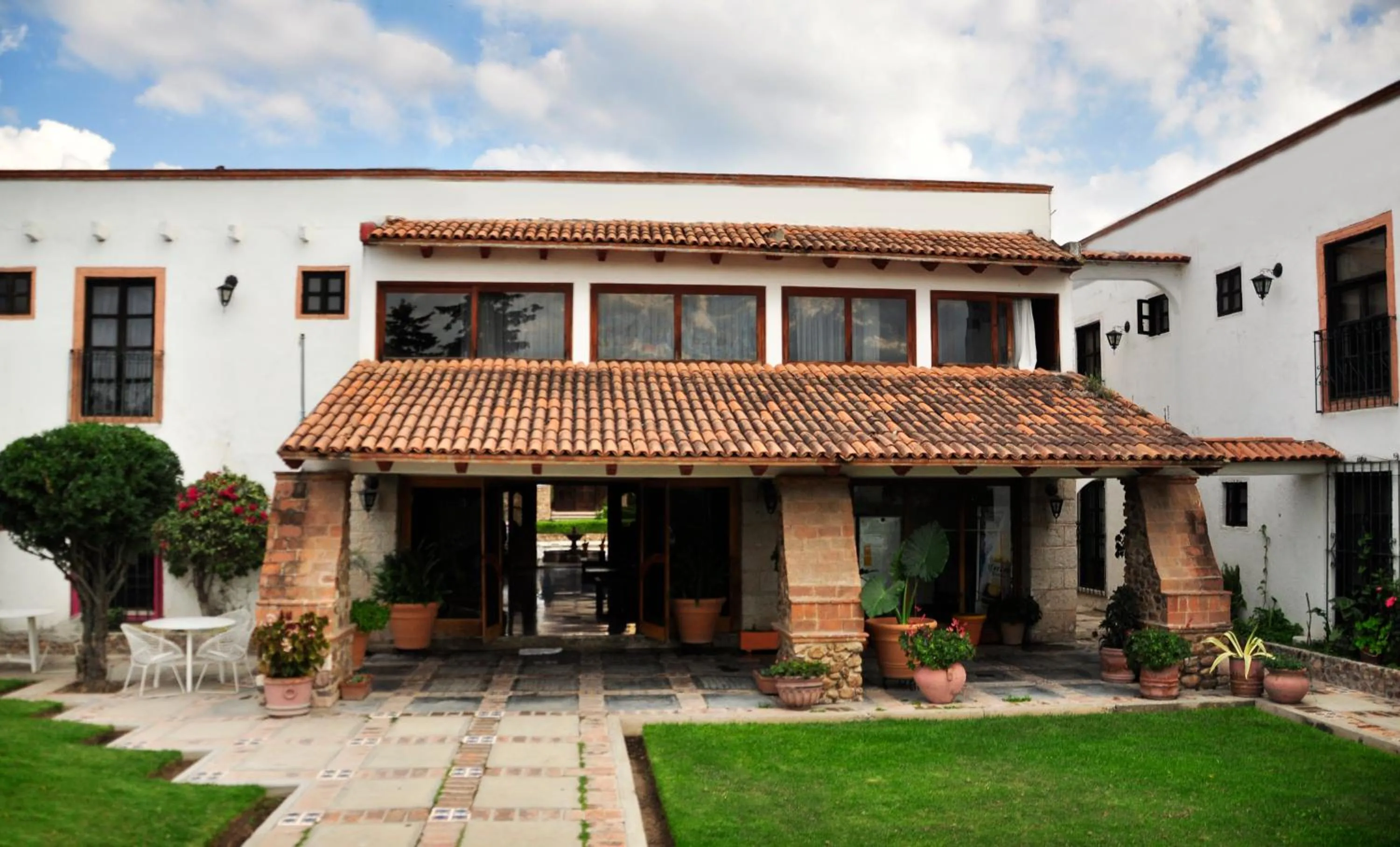 Garden in Hotel La Mansión
