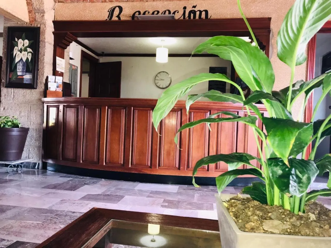 Living room in Hotel La Mansión