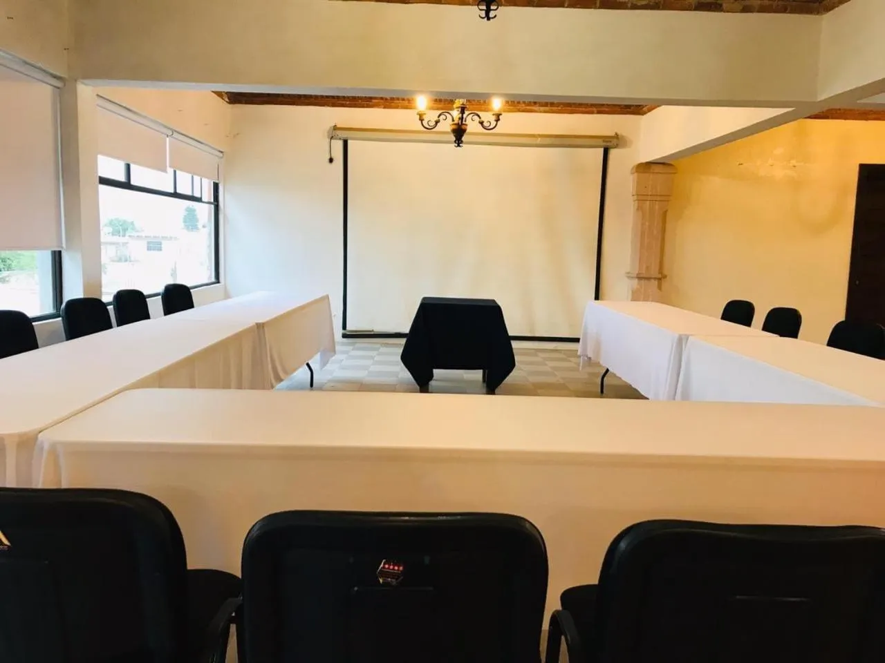 Living room in Hotel La Mansión