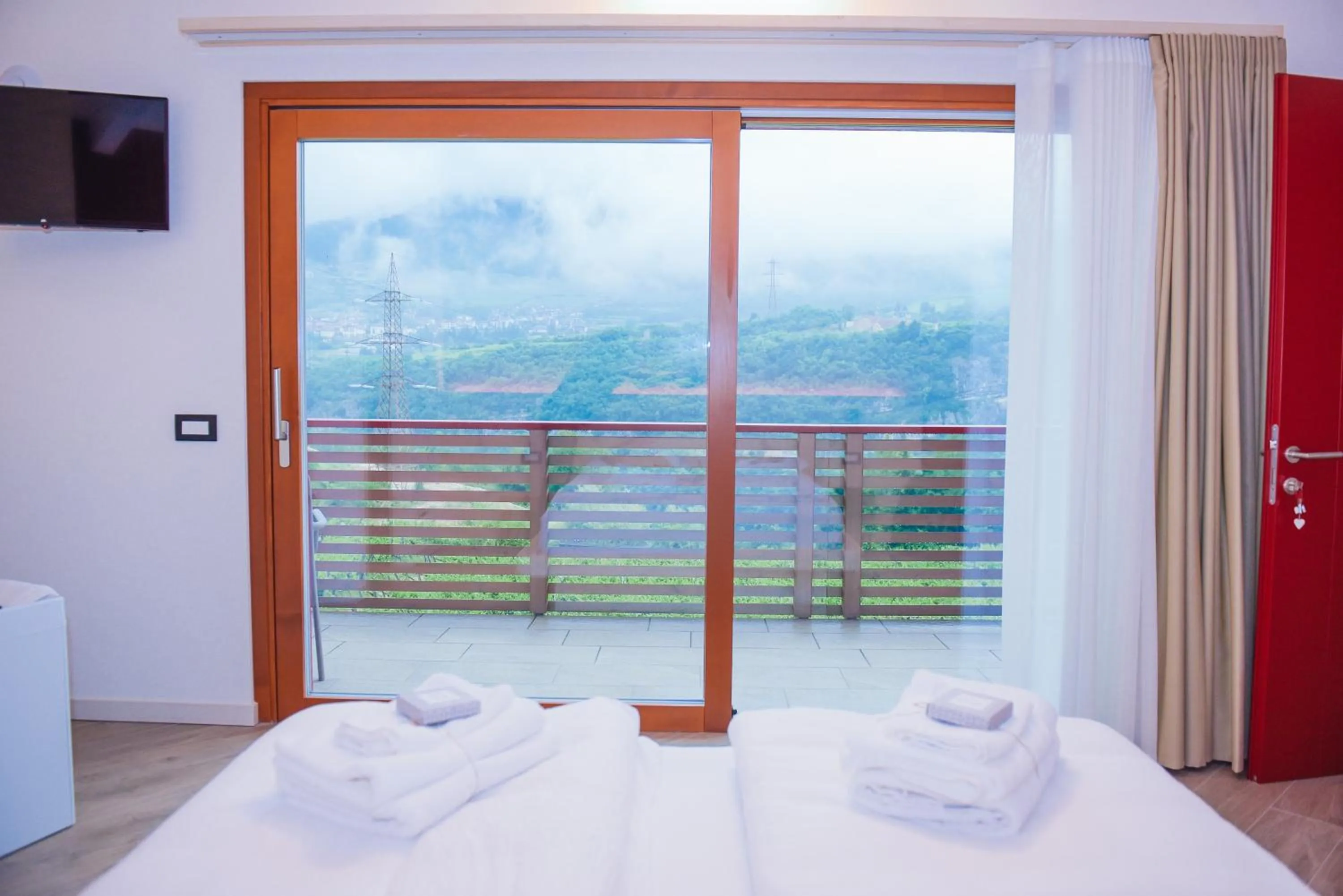 Photo of the whole room, Bed in Agritur Verderame