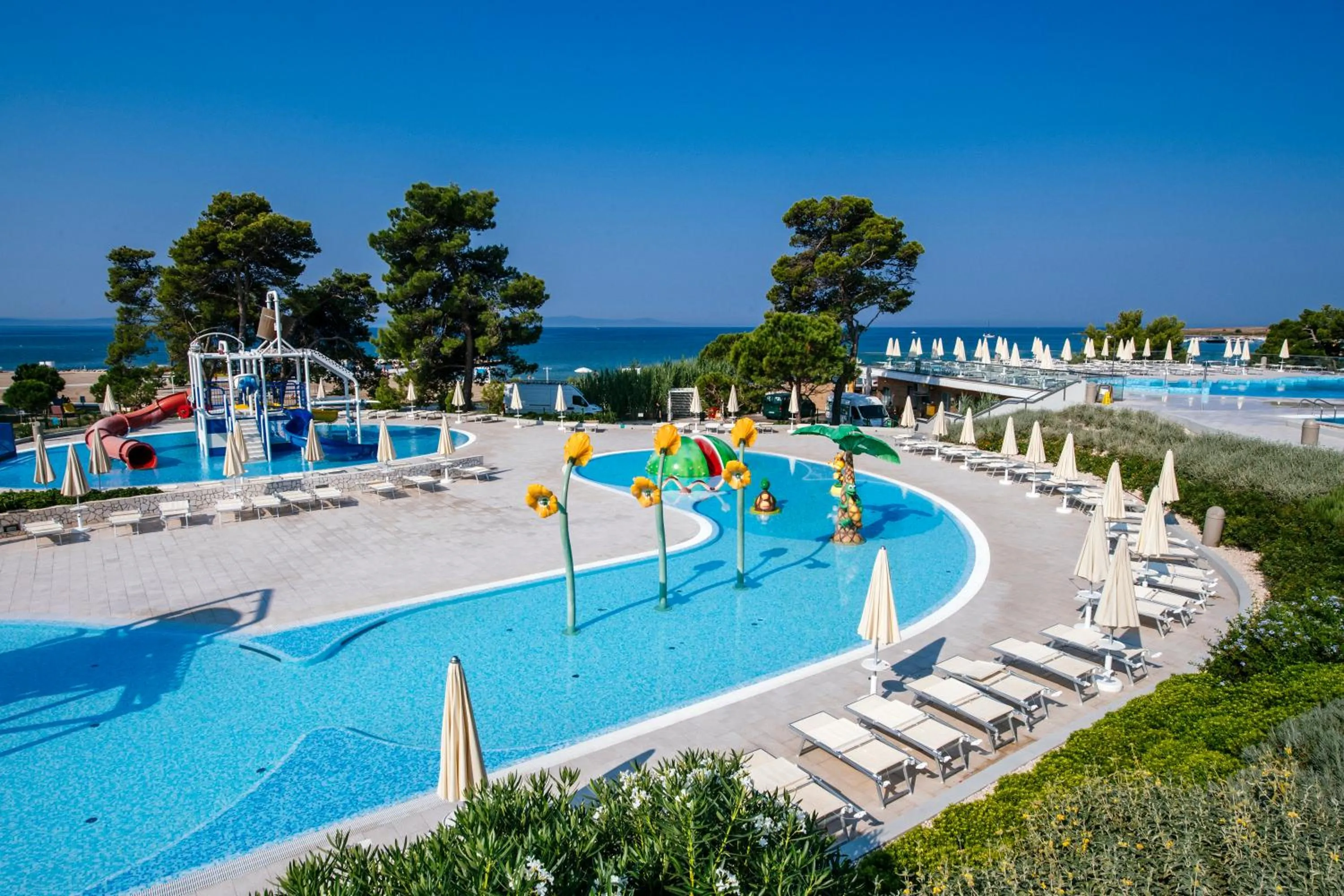 Swimming pool in Zaton Holiday Resort Camping Homes