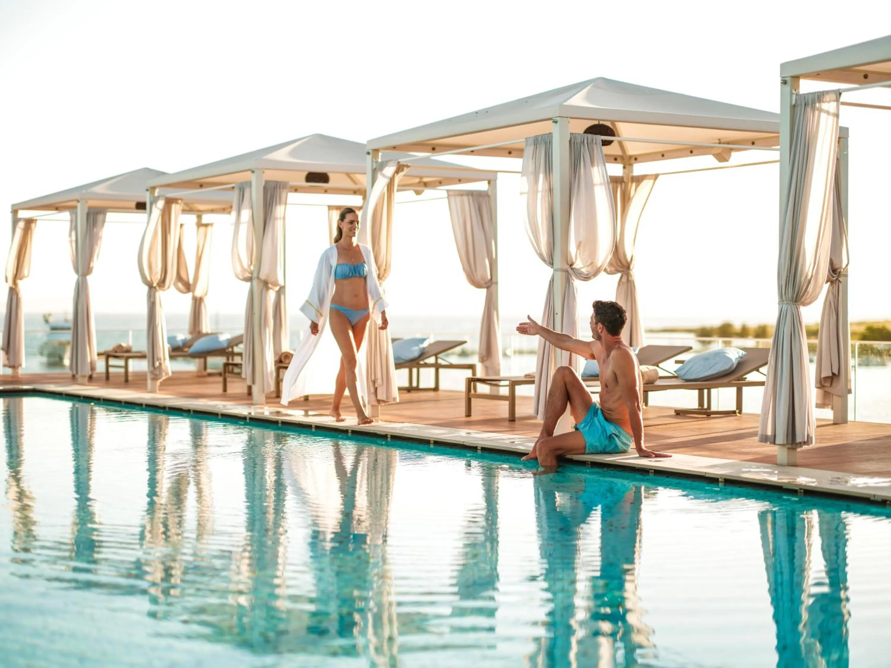 Swimming pool in Zaton Holiday Resort Camping Homes