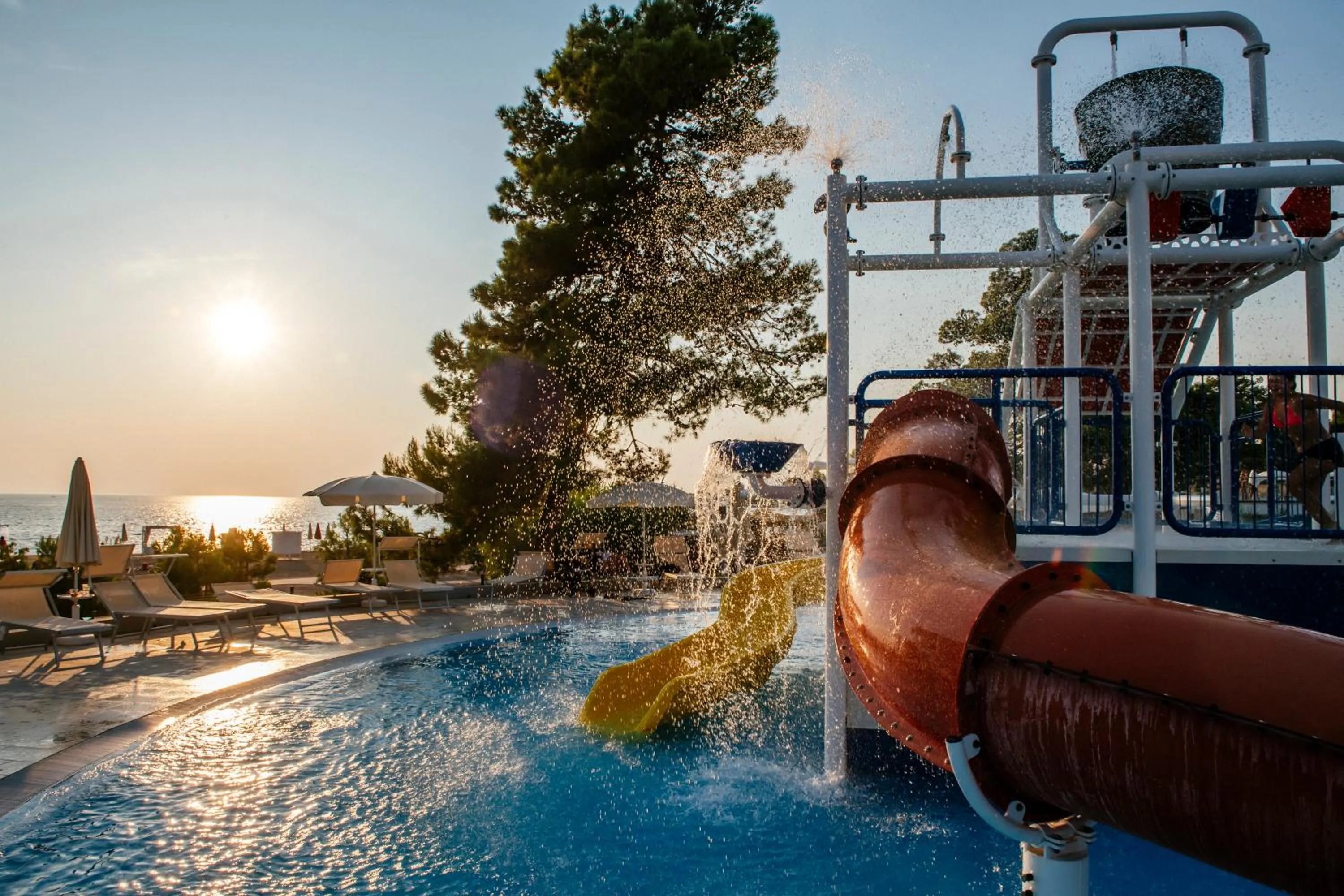 Swimming pool in Zaton Holiday Resort Camping Homes