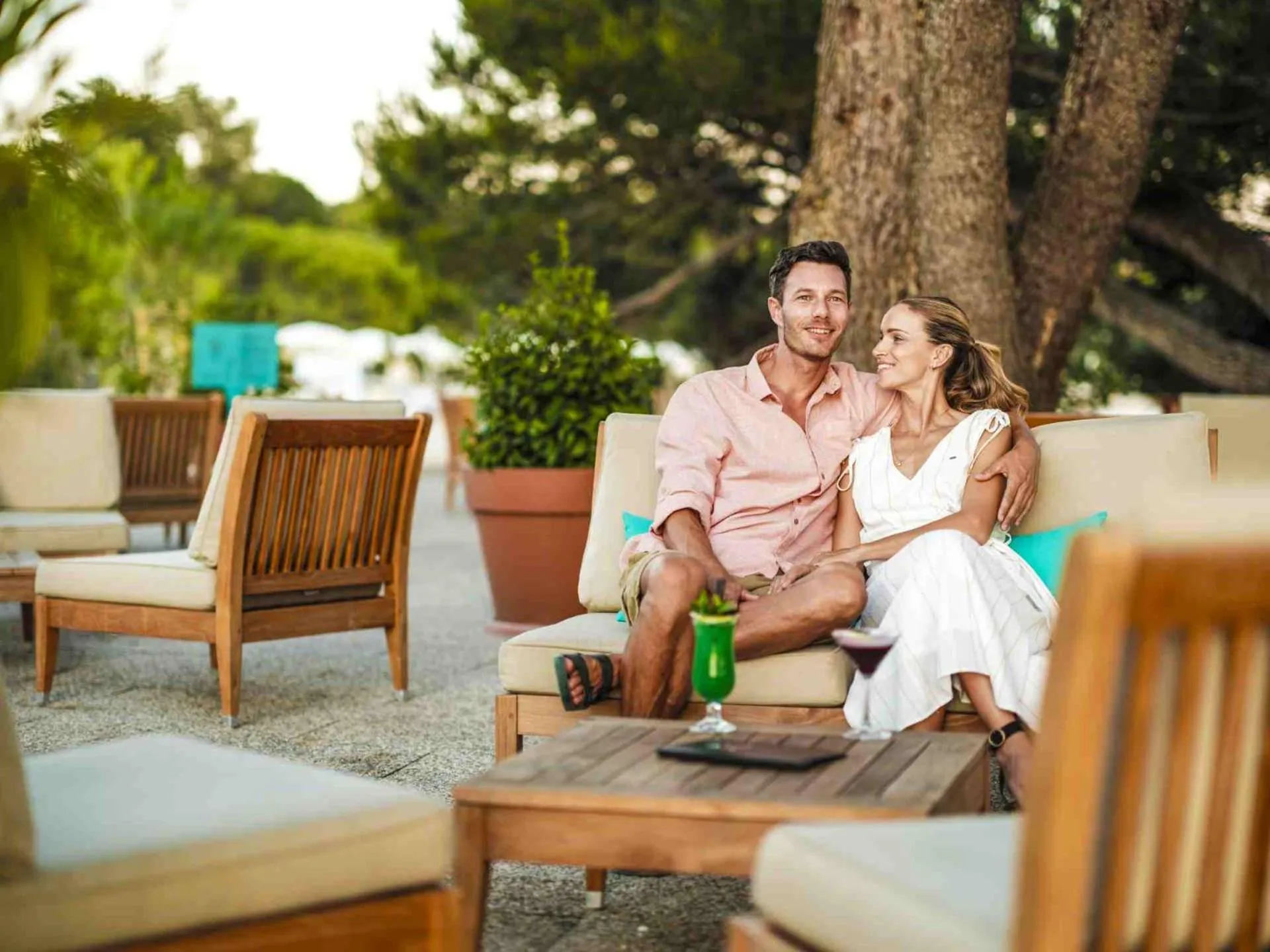 Seating area in Zaton Holiday Resort Camping Homes