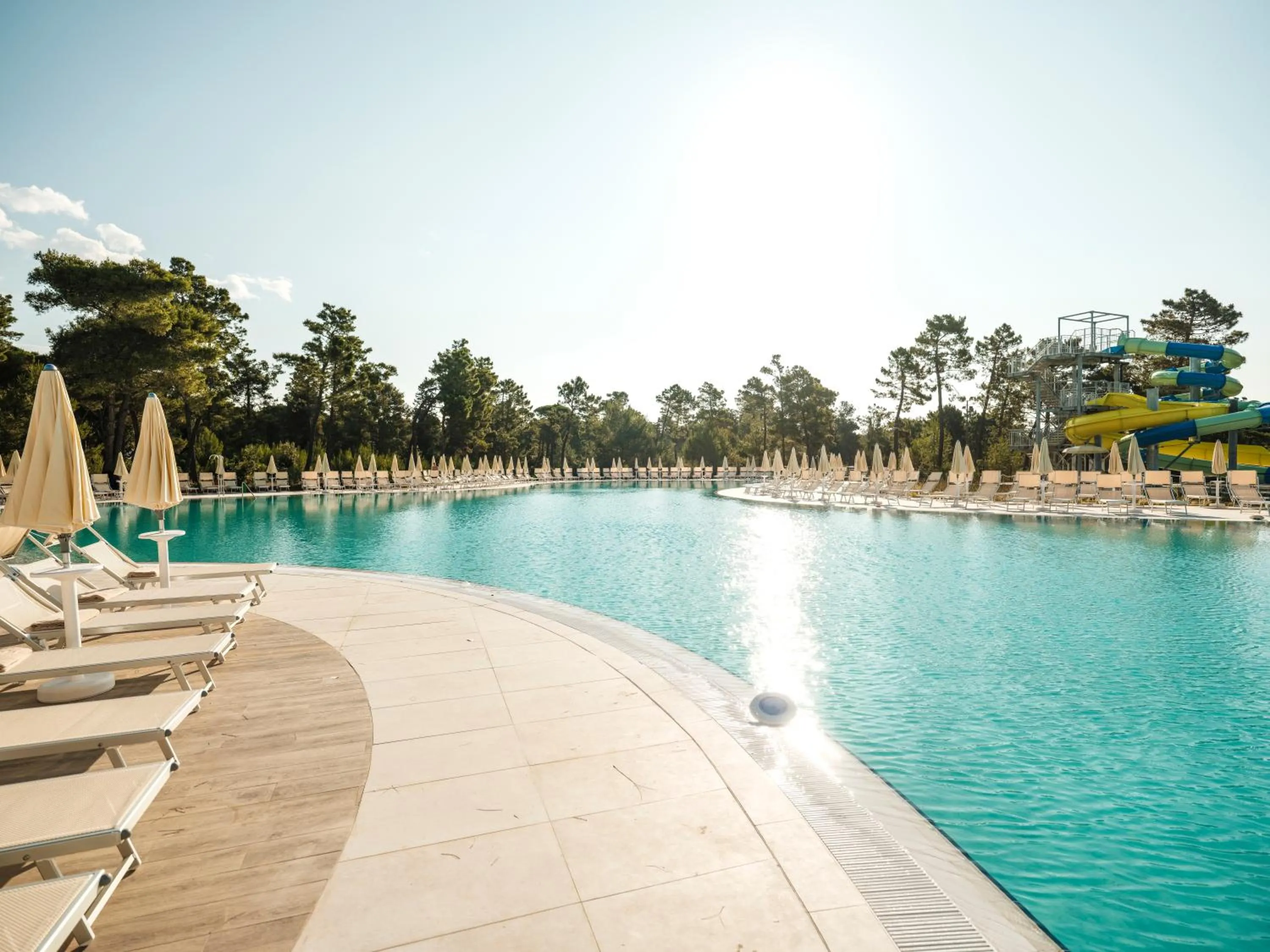 Swimming pool in Zaton Holiday Resort Camping Homes