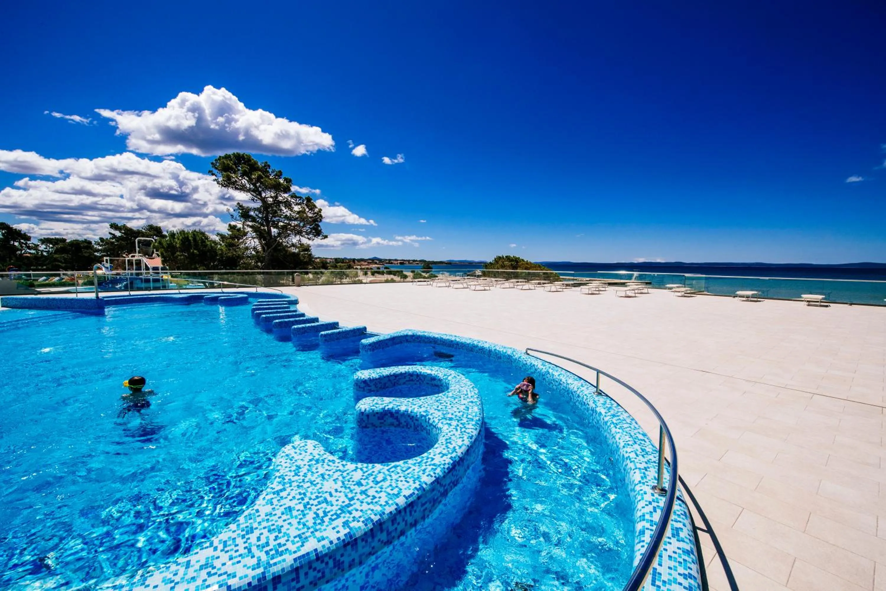 Swimming pool in Zaton Holiday Resort Camping Homes