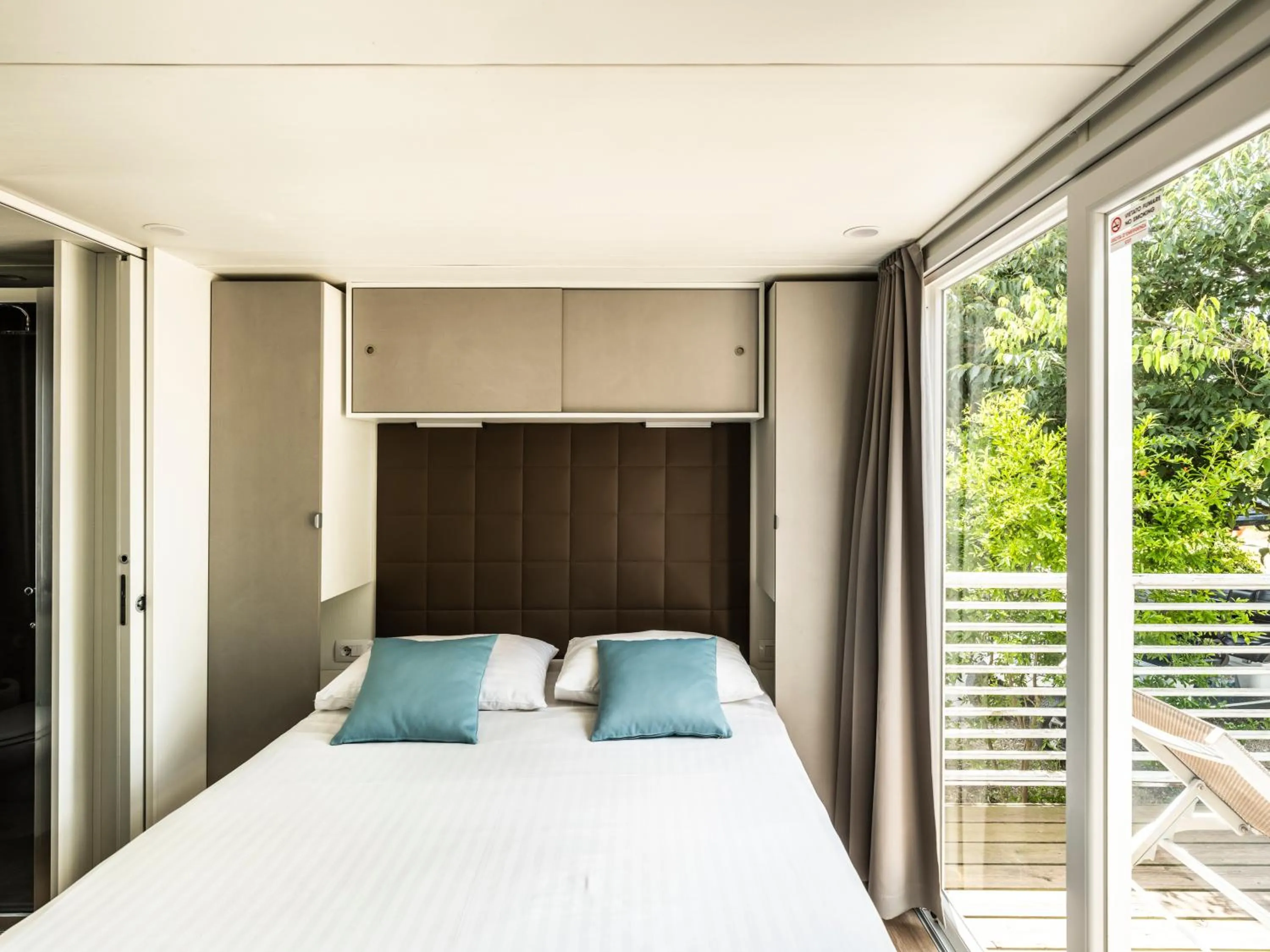 Bedroom, Bed in Zaton Holiday Resort Camping Homes