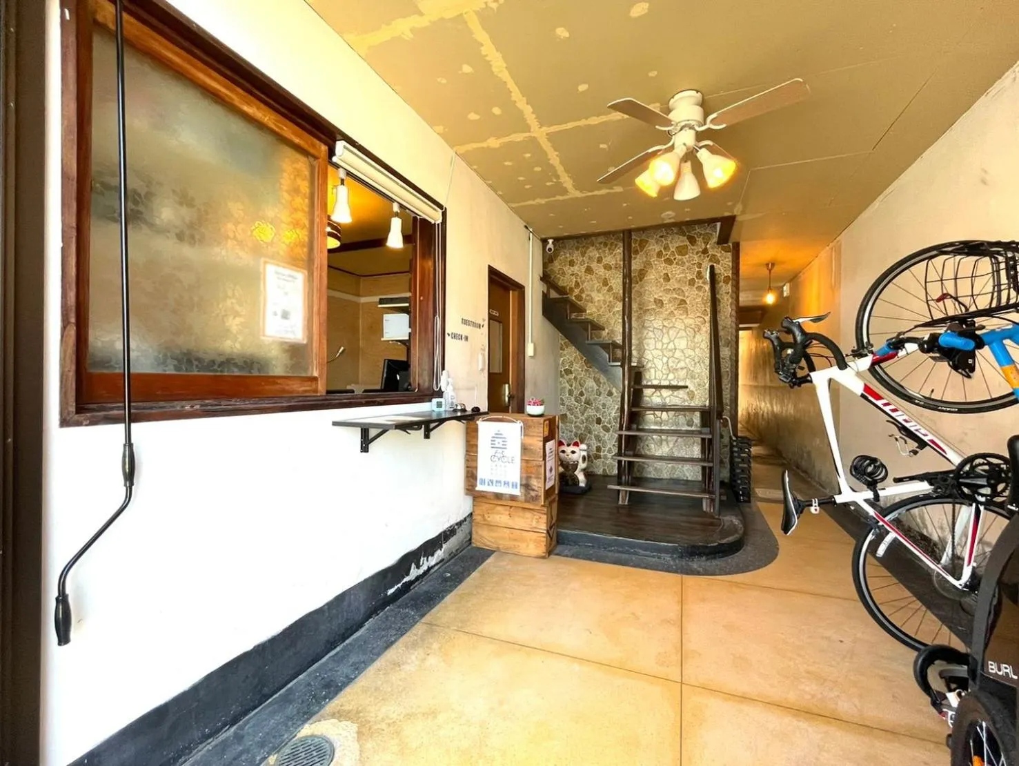 Lobby or reception in 島宿Nest