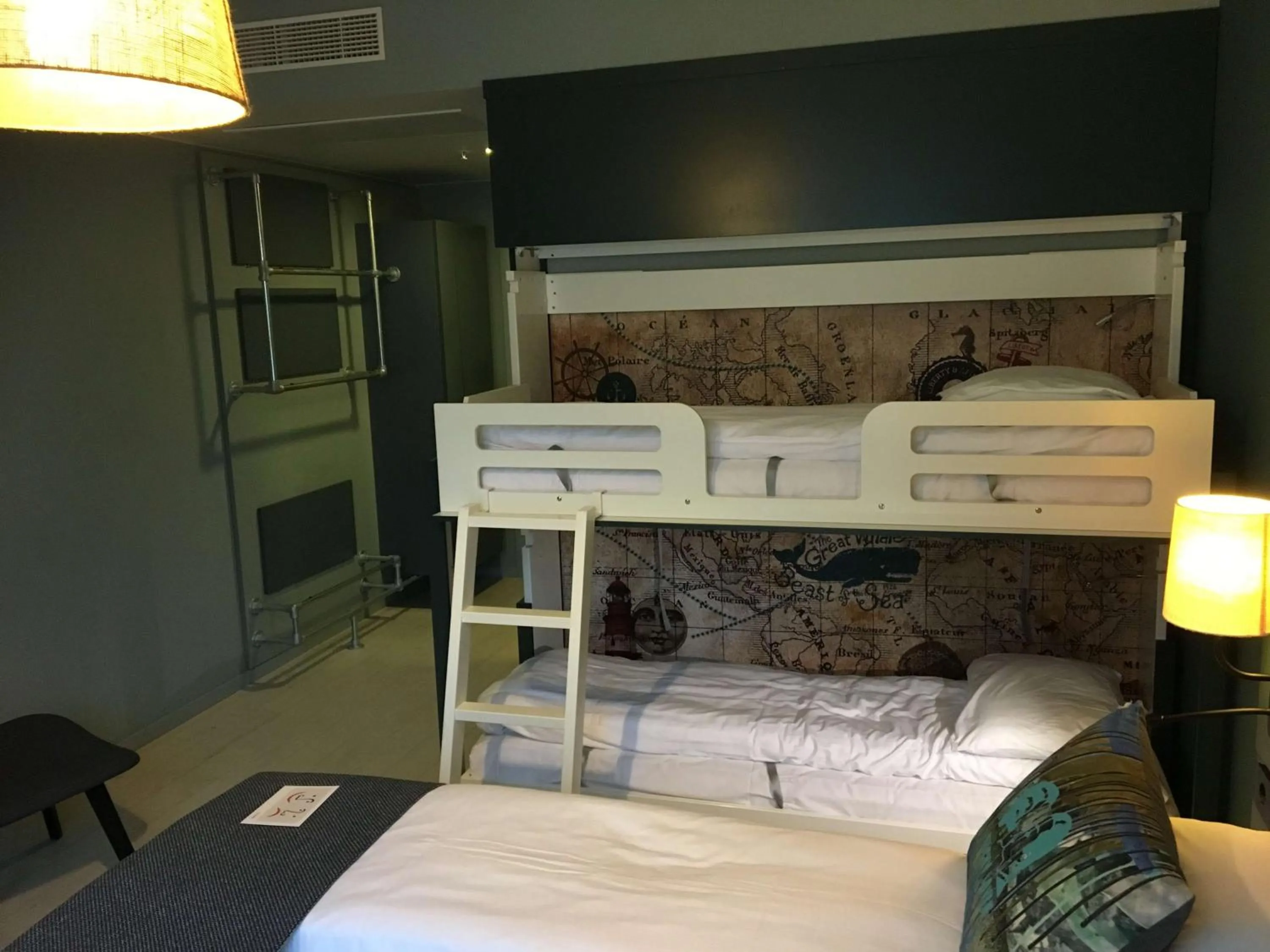 Bedroom, Bed in Scandic Kristiansand Bystranda