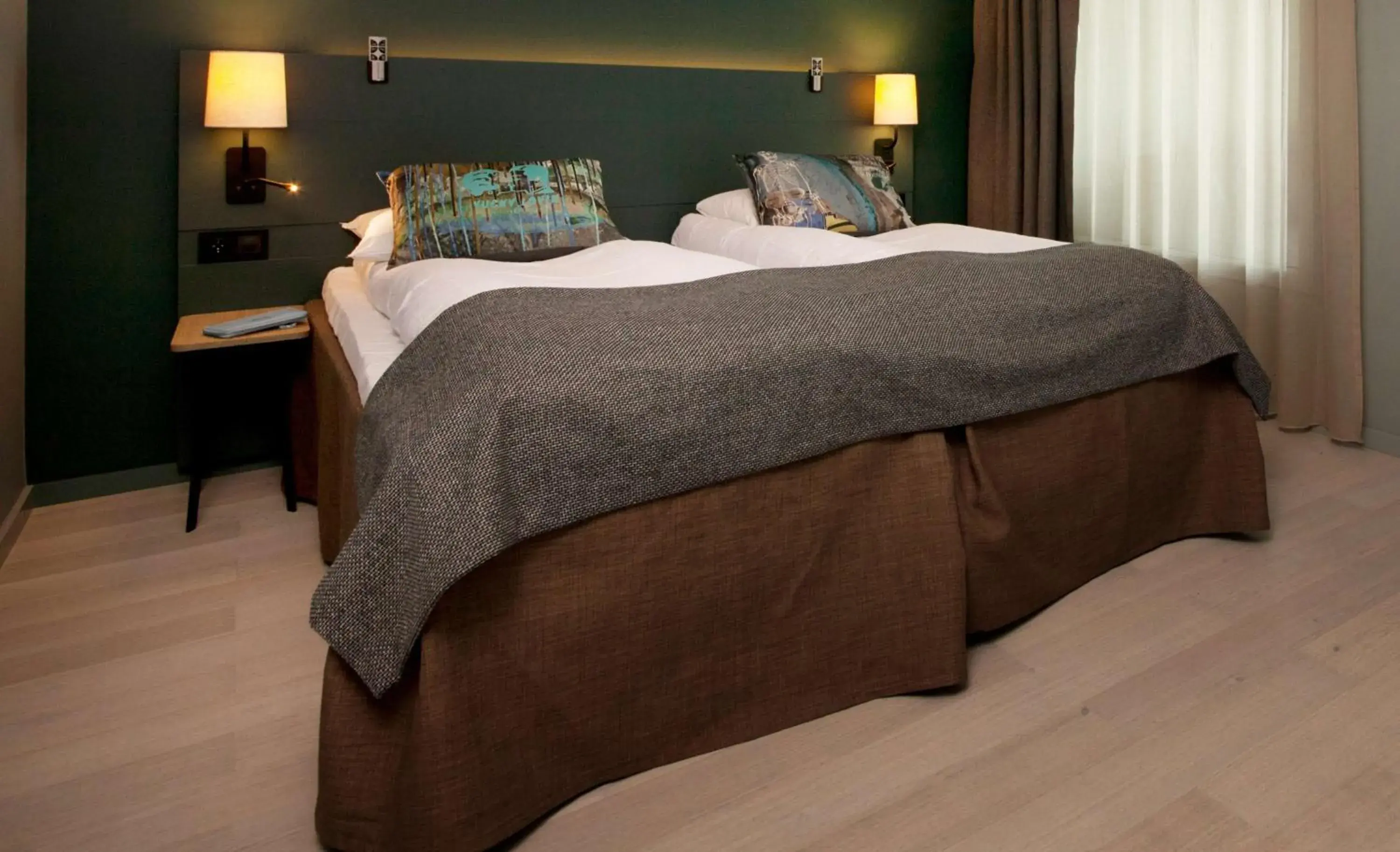 Bedroom, Bed in Scandic Kristiansand Bystranda Bedroom, Bed in Scandic Kristiansand Bystranda