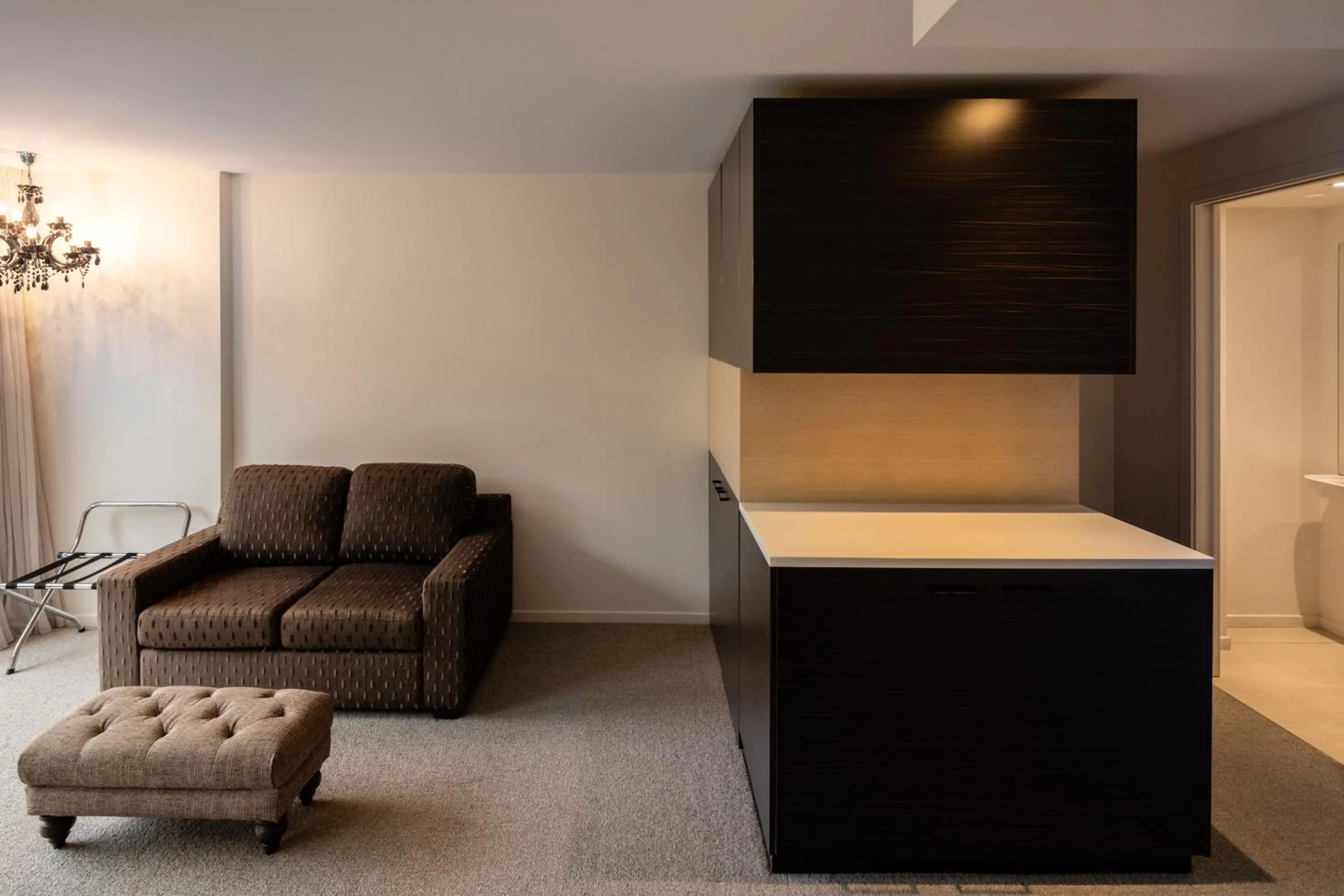 Living room in Queenstown Park Boutique Hotel