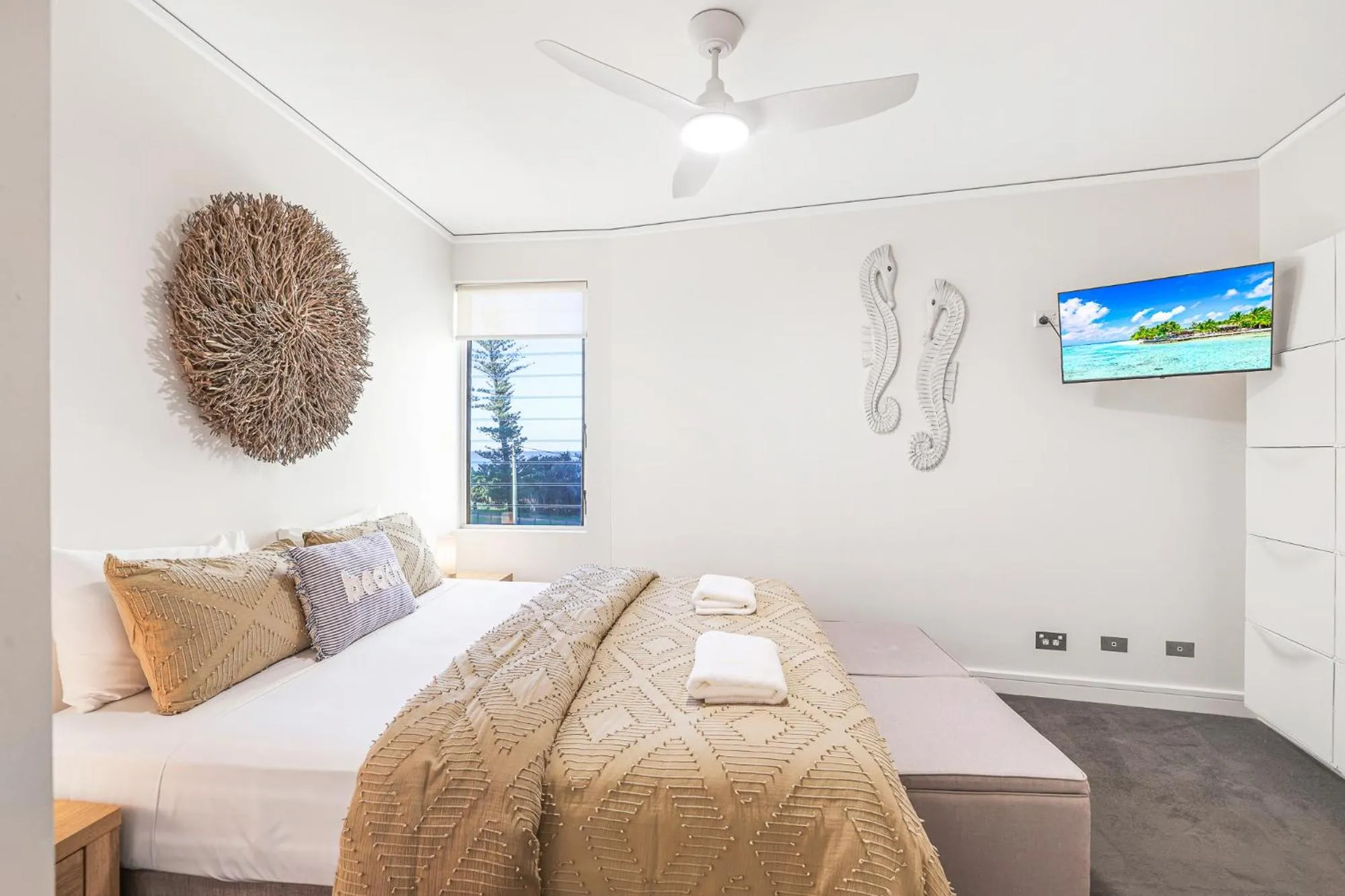 Bed in C Bargara Resort