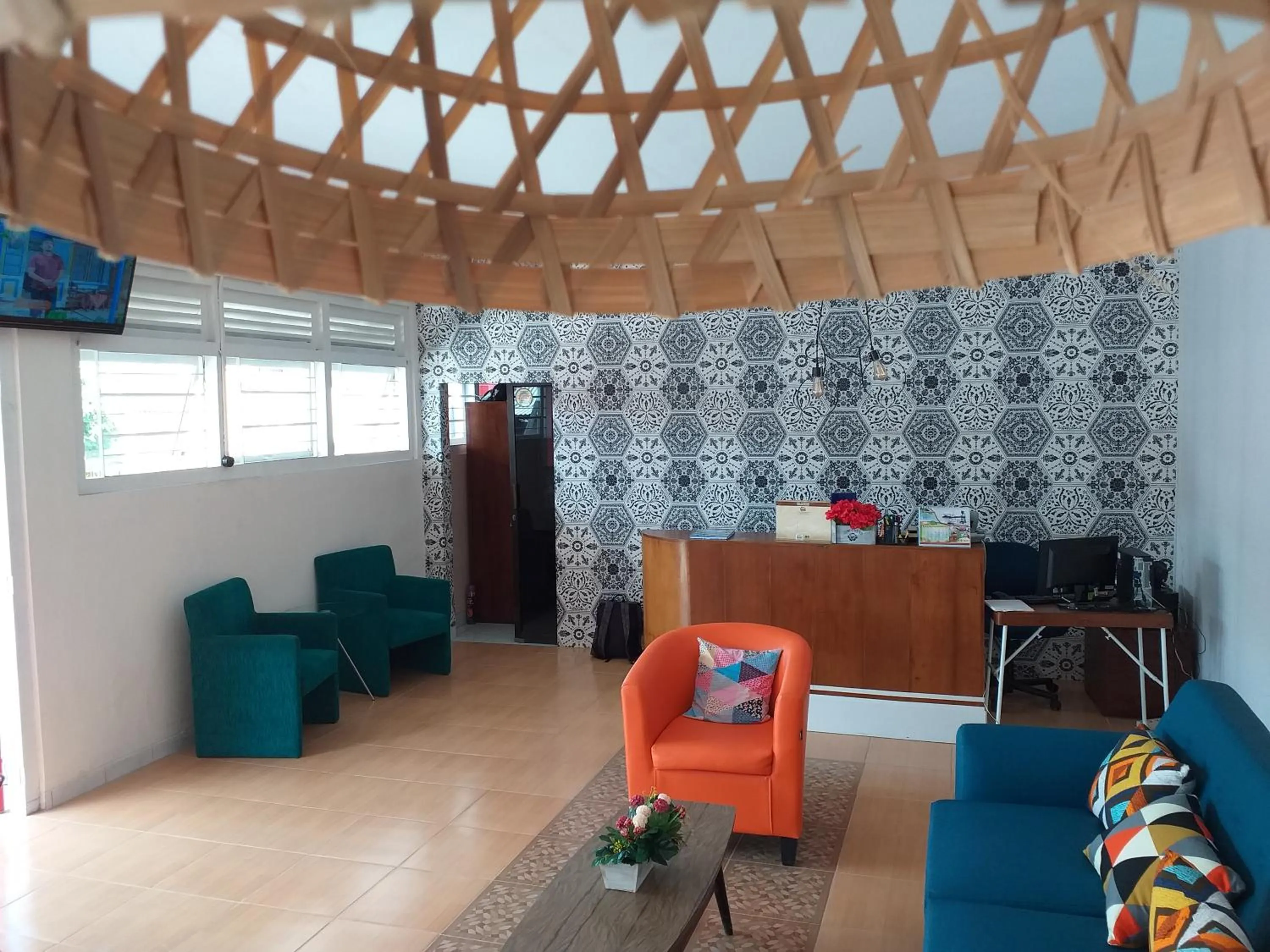 Lobby or reception in Home Addicts Hostel