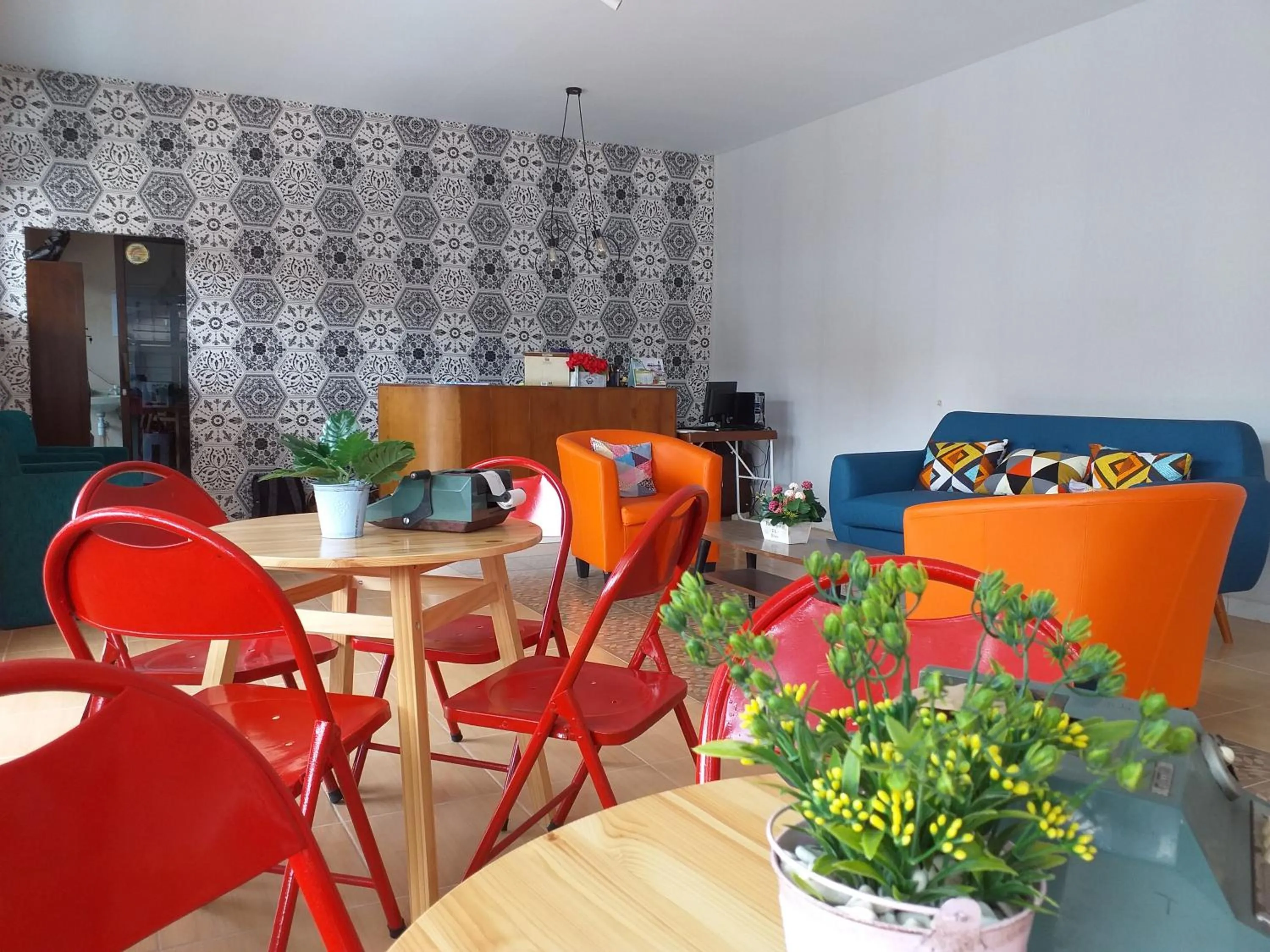 Lobby or reception in Home Addicts Hostel