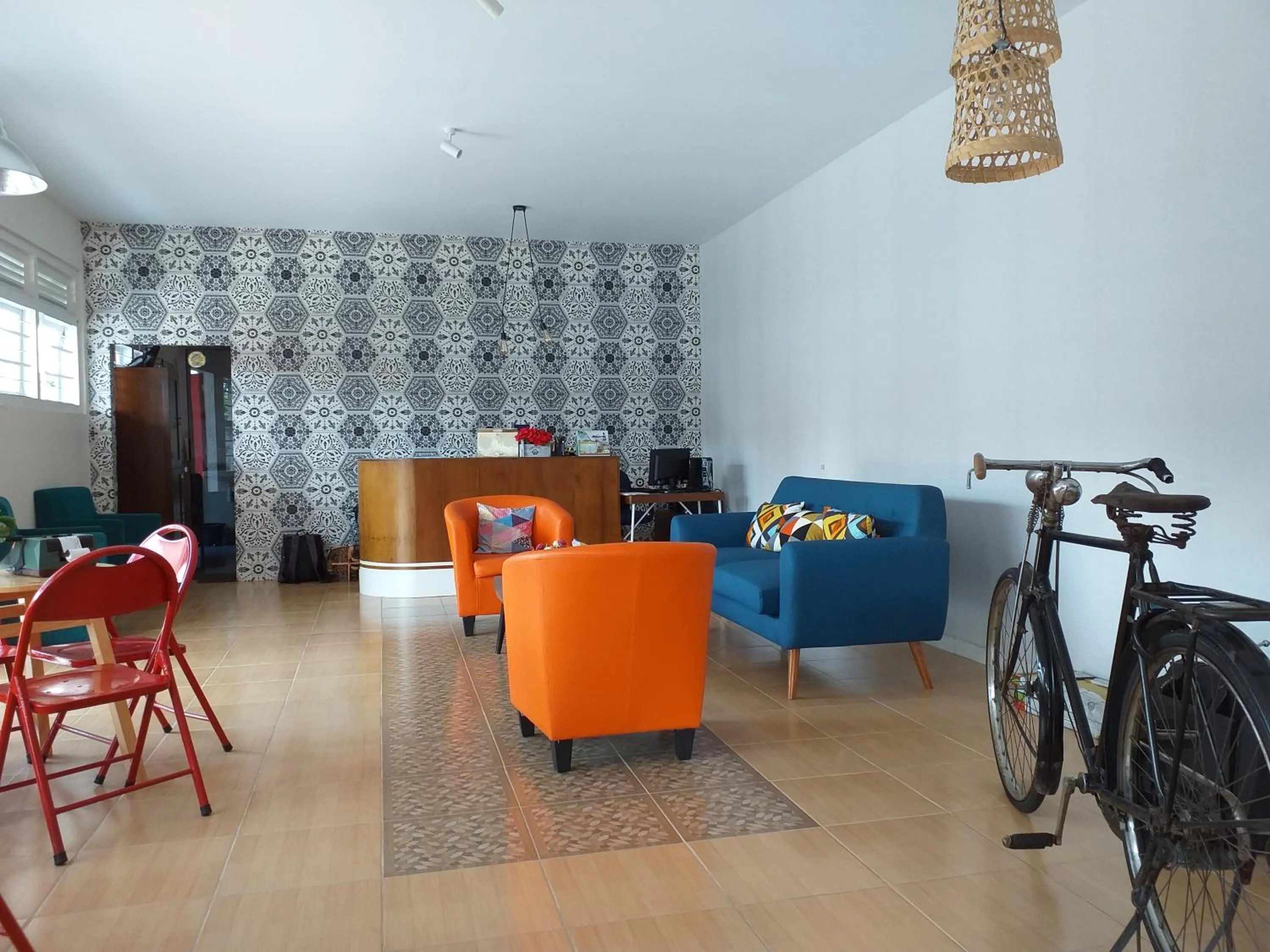 Living room in Home Addicts Hostel