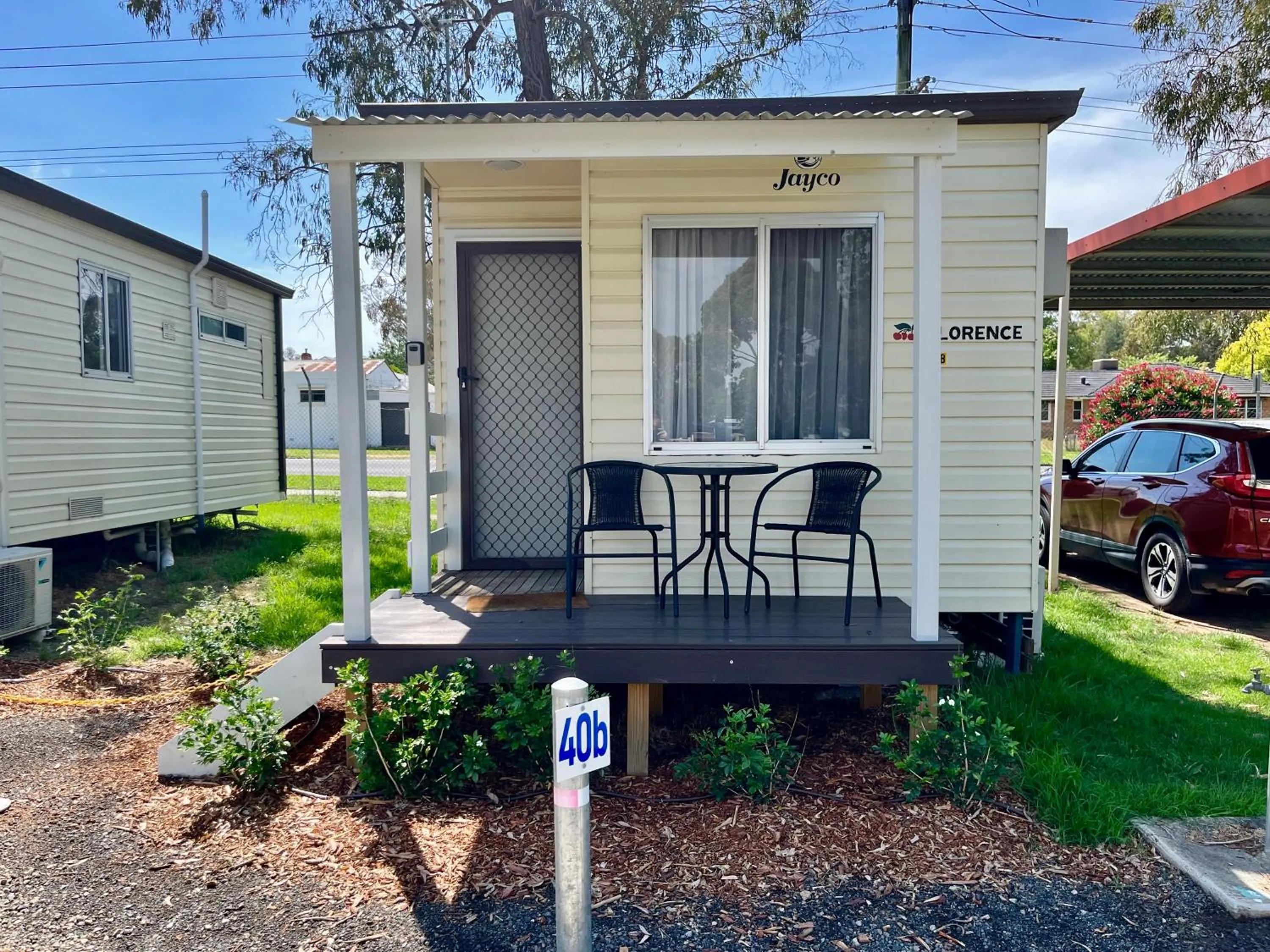 Patio in Young Caravan and Tourist Park