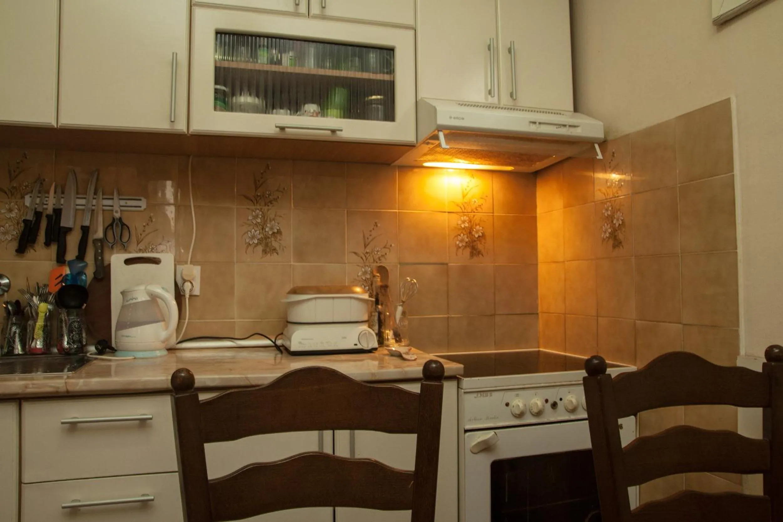 Kitchen or kitchenette in Apartments Maslina