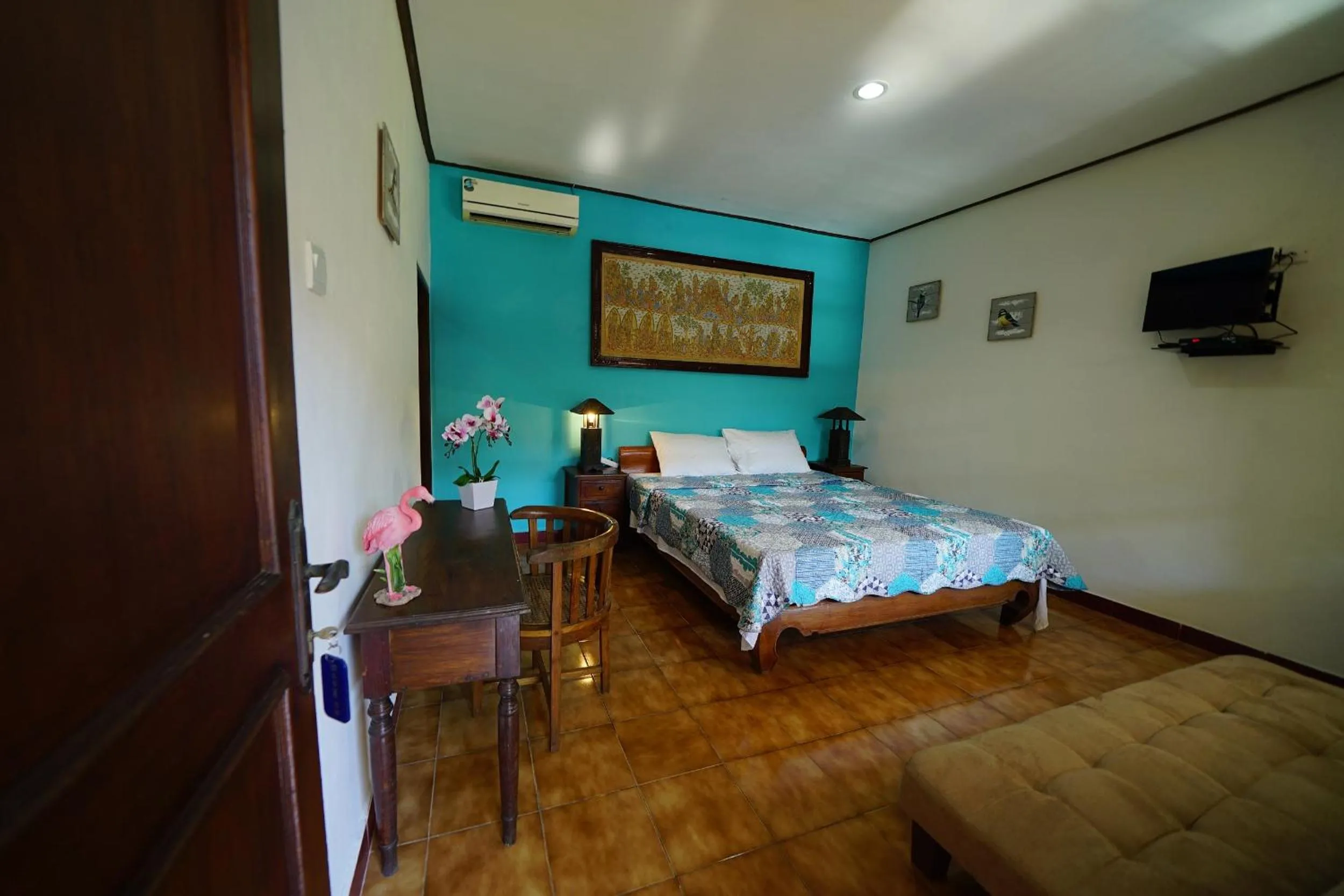 Bed in Mangga Bungalow