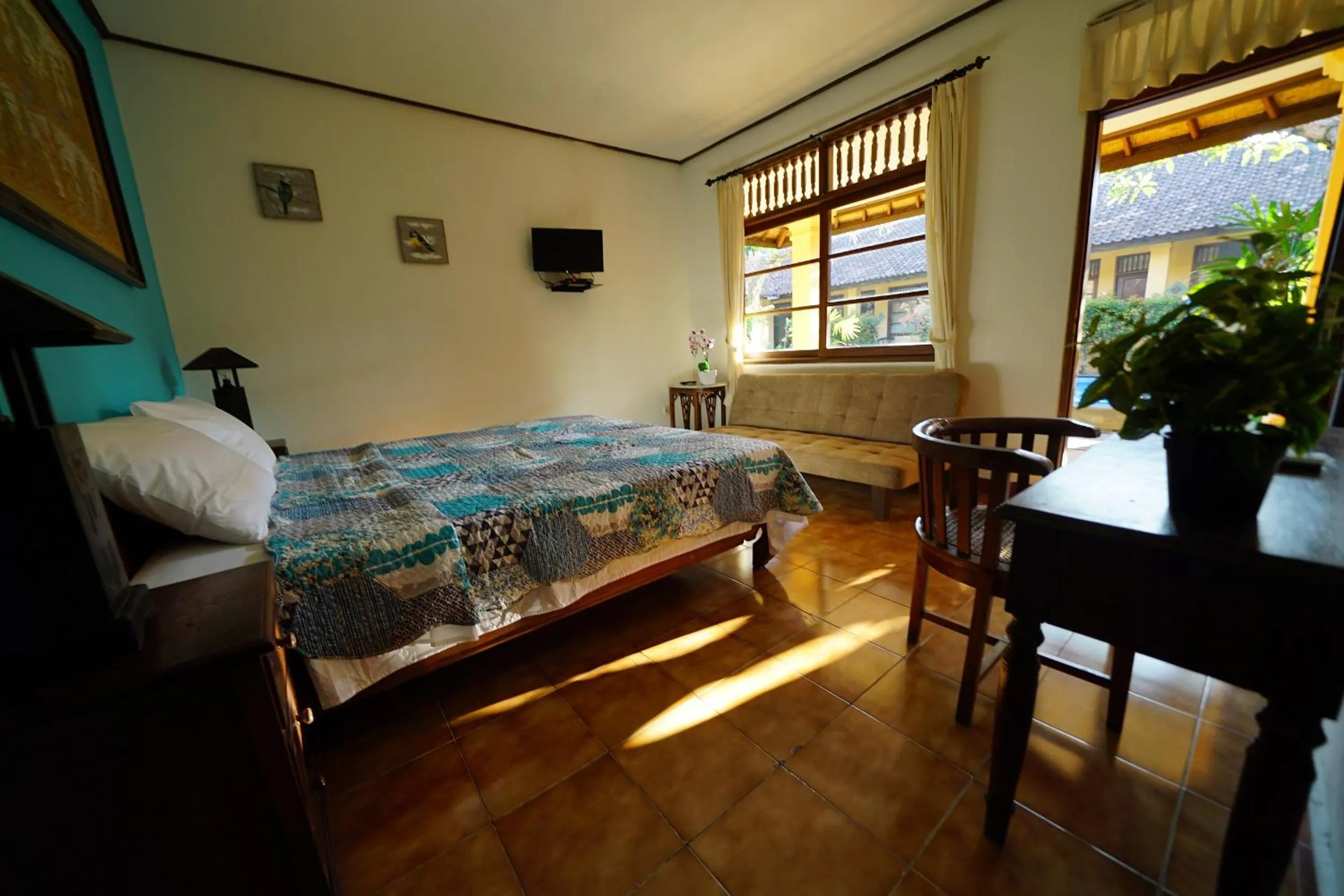 Bed in Mangga Bungalow