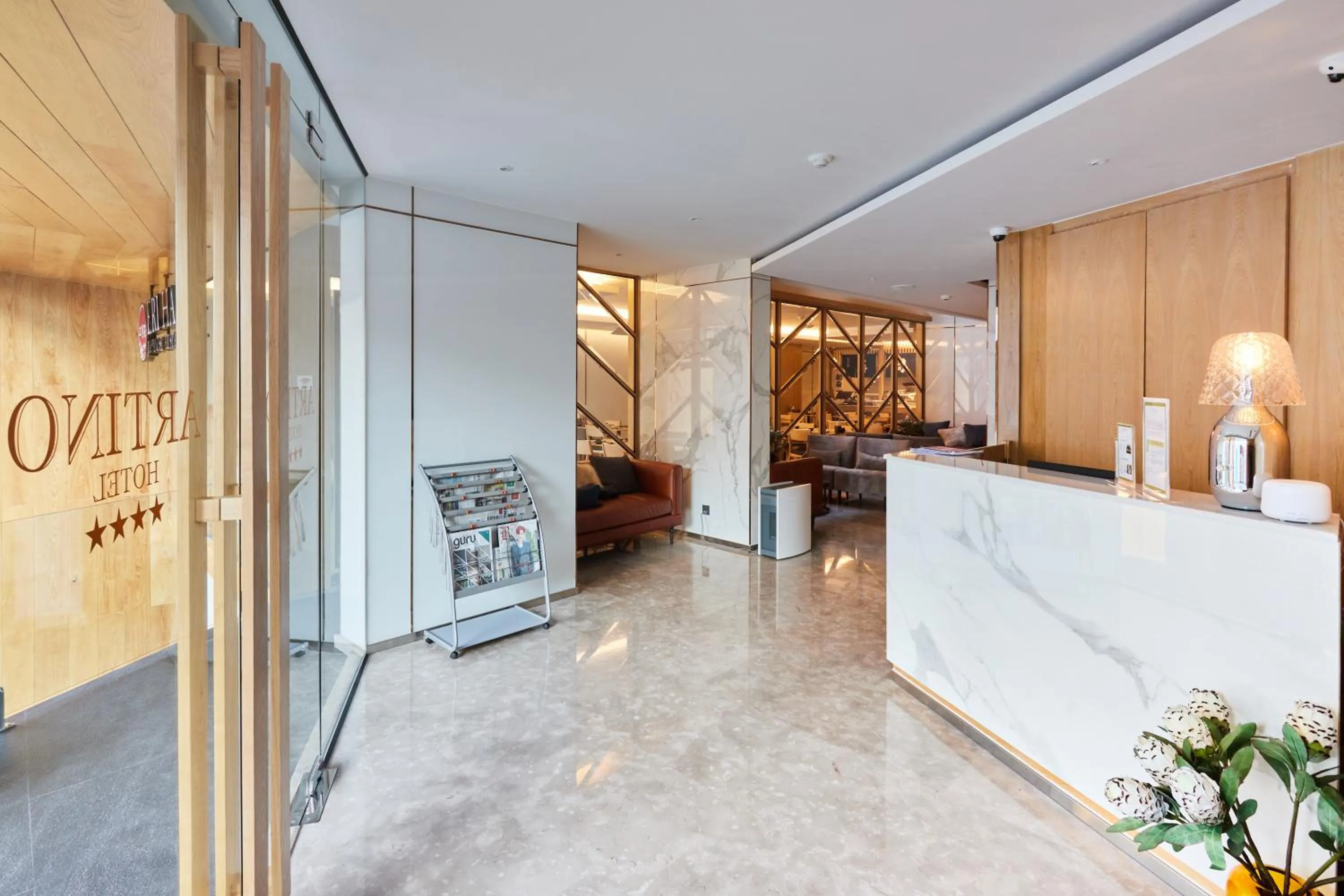 Lobby or reception in Artino Hotel Silom