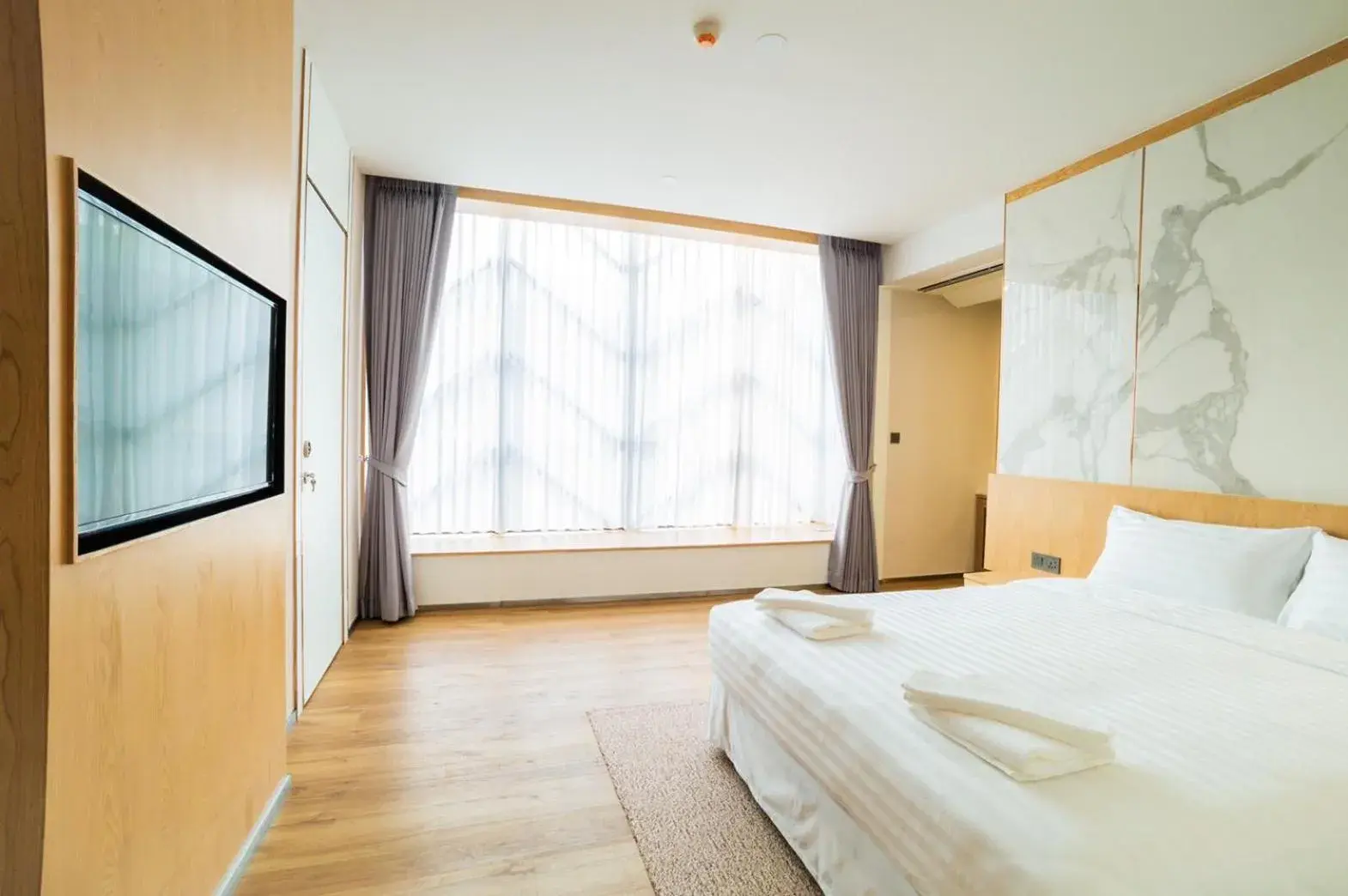 Bed in Artino Hotel Silom Bed in Artino Hotel Silom