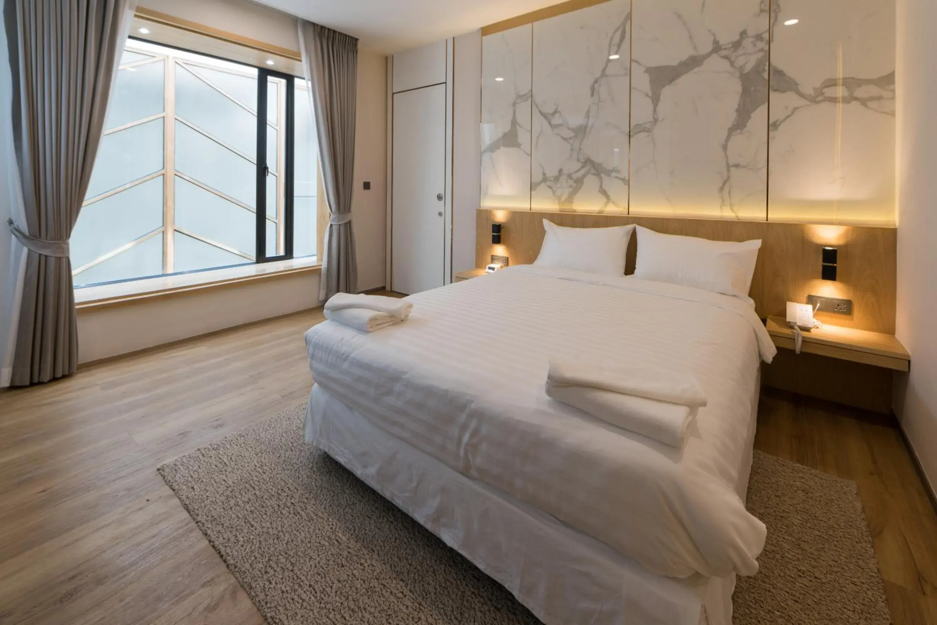 Bed in Artino Hotel Silom Bed in Artino Hotel Silom