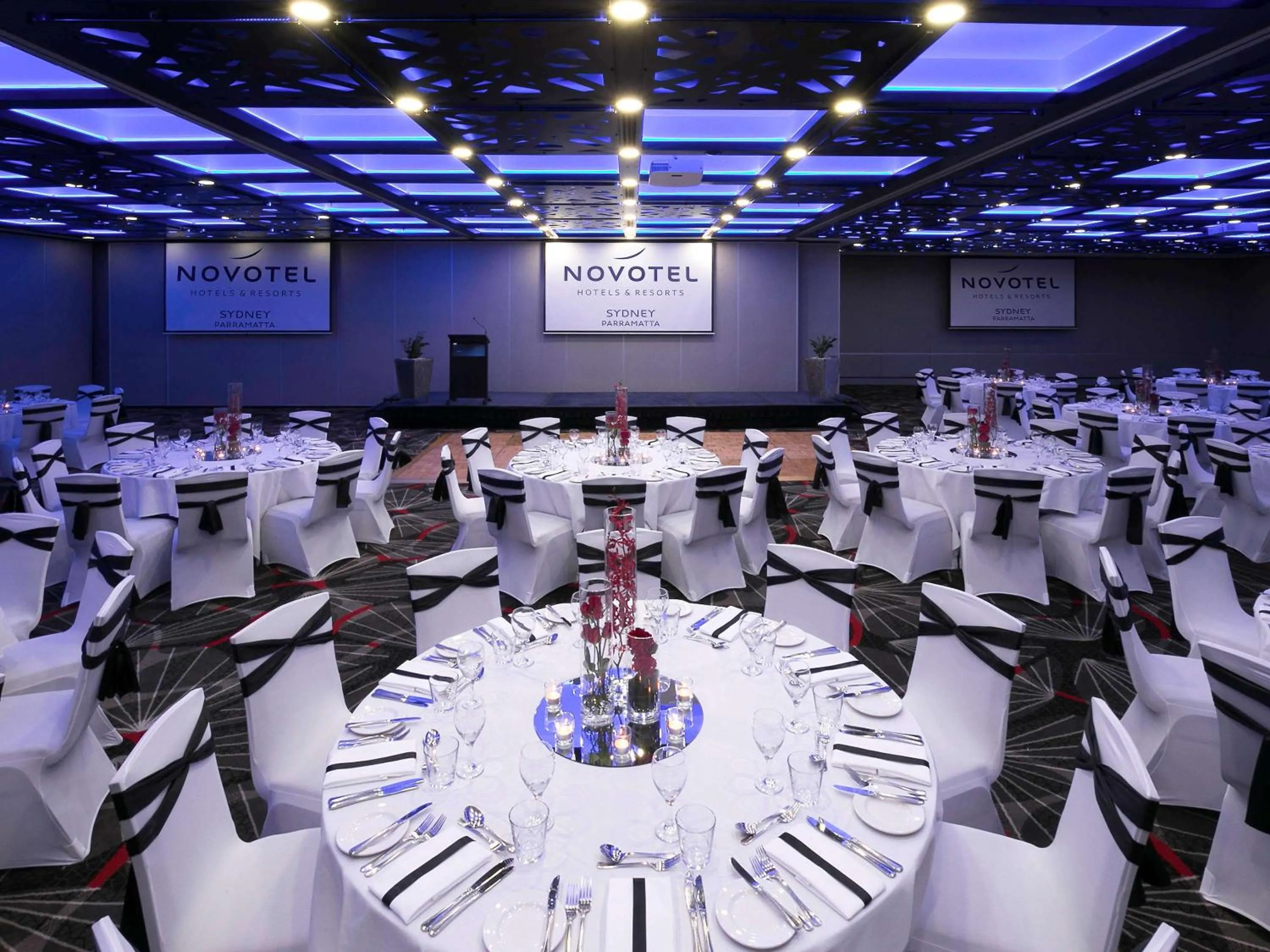 On site in Novotel Sydney Parramatta