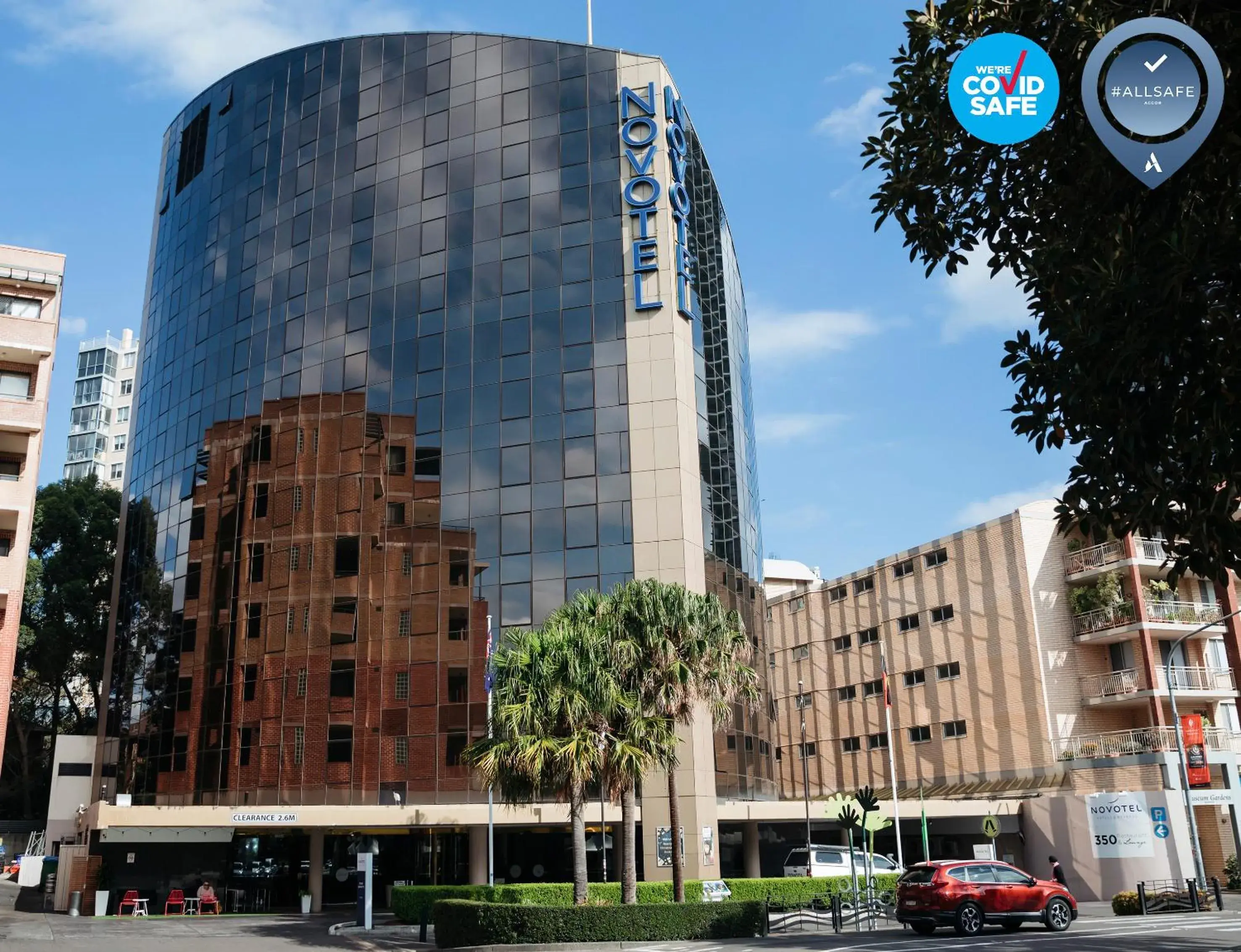 Property building in Novotel Sydney Parramatta Property building in Novotel Sydney Parramatta