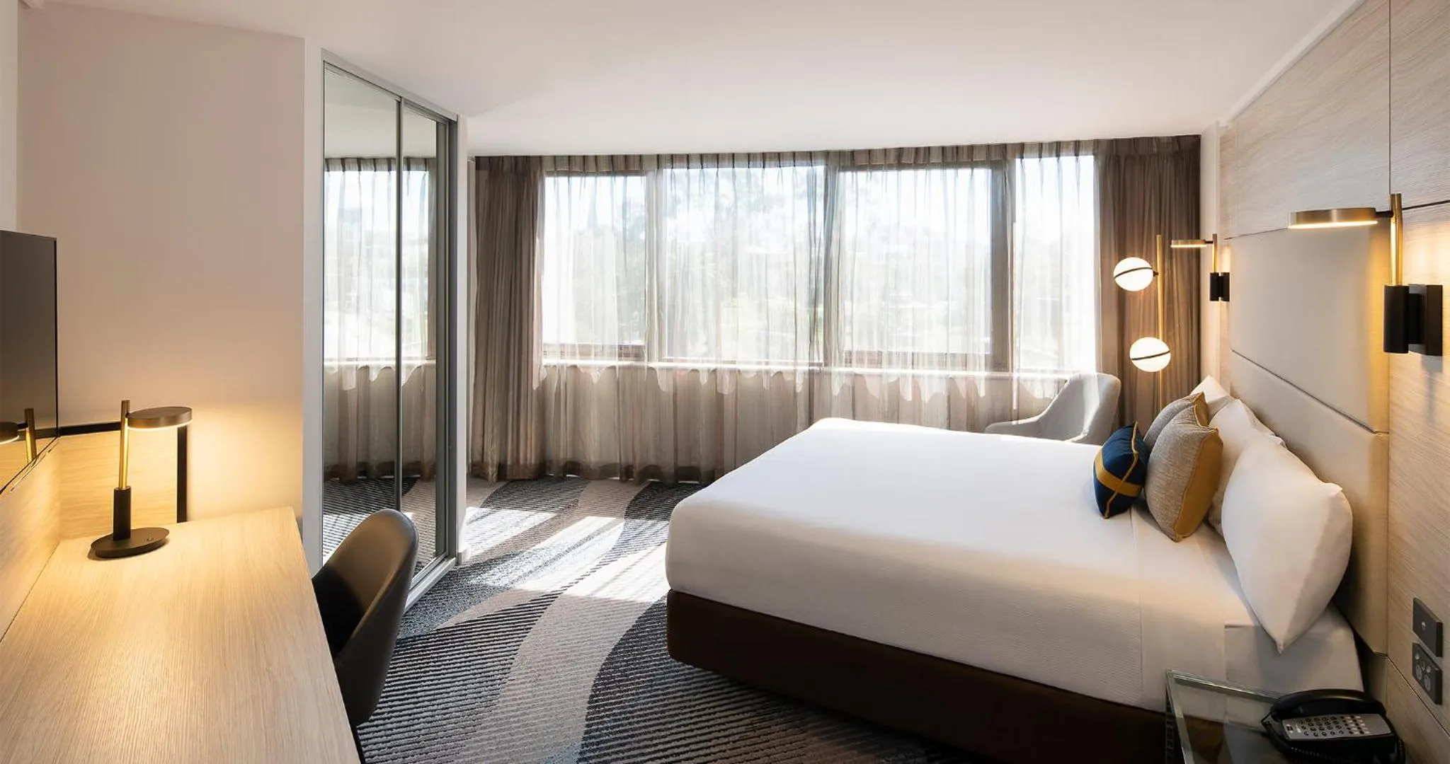 Photo of the whole room, Bed in Novotel Sydney Parramatta