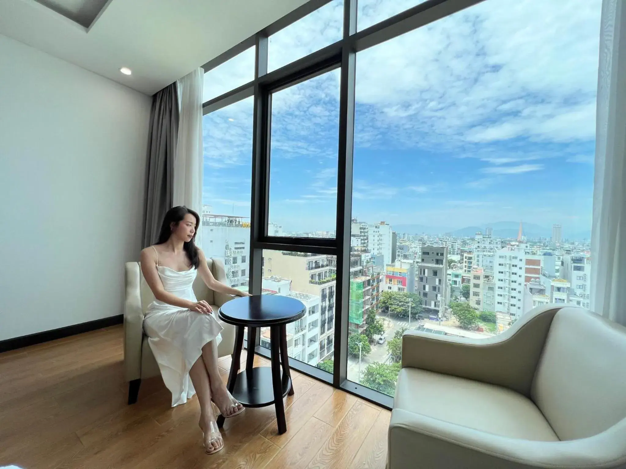 City view in Golden Line Hotel Danang City view in Golden Line Hotel Danang