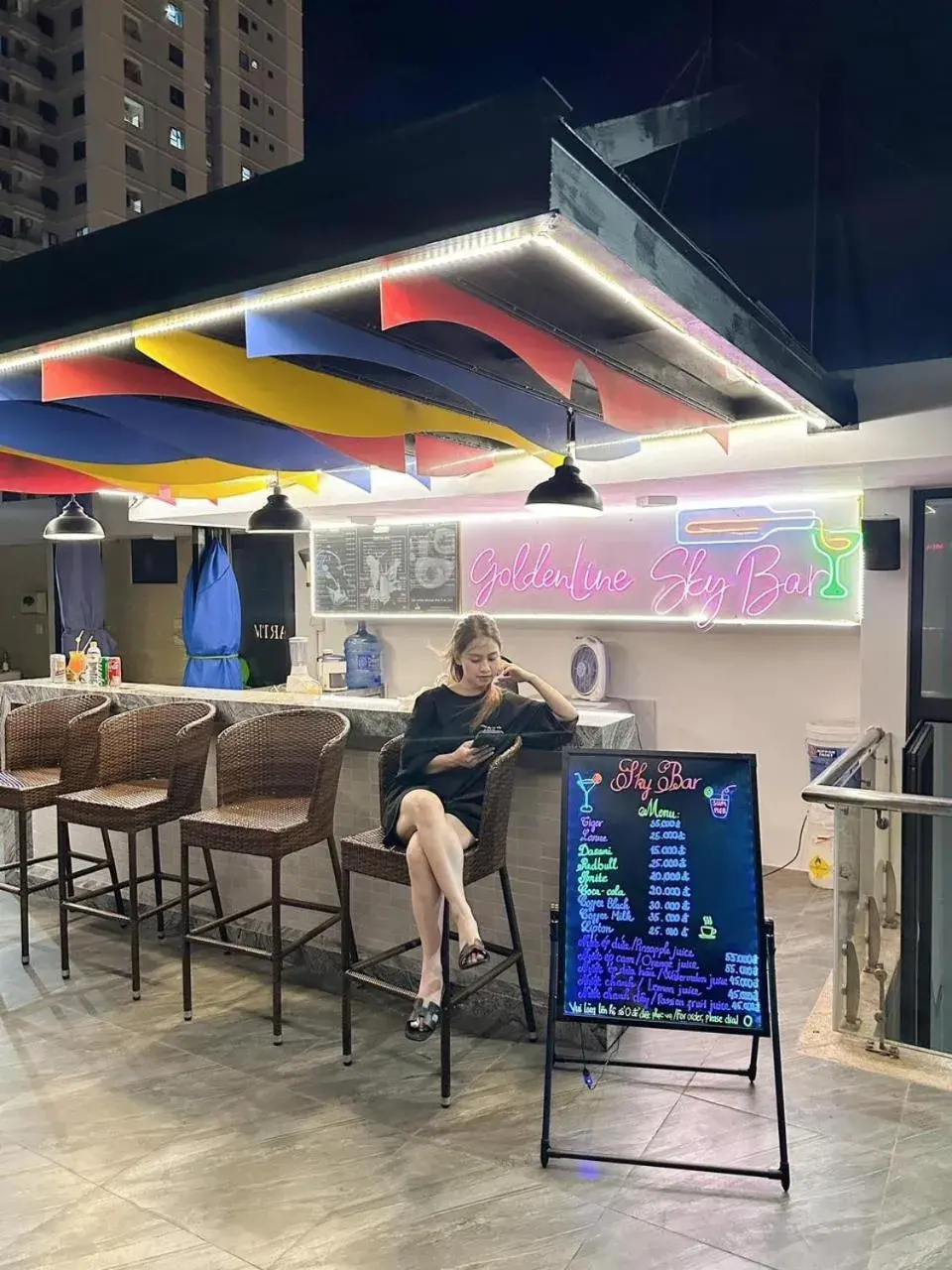 Lounge or bar in Golden Line Hotel Danang Lounge or bar in Golden Line Hotel Danang