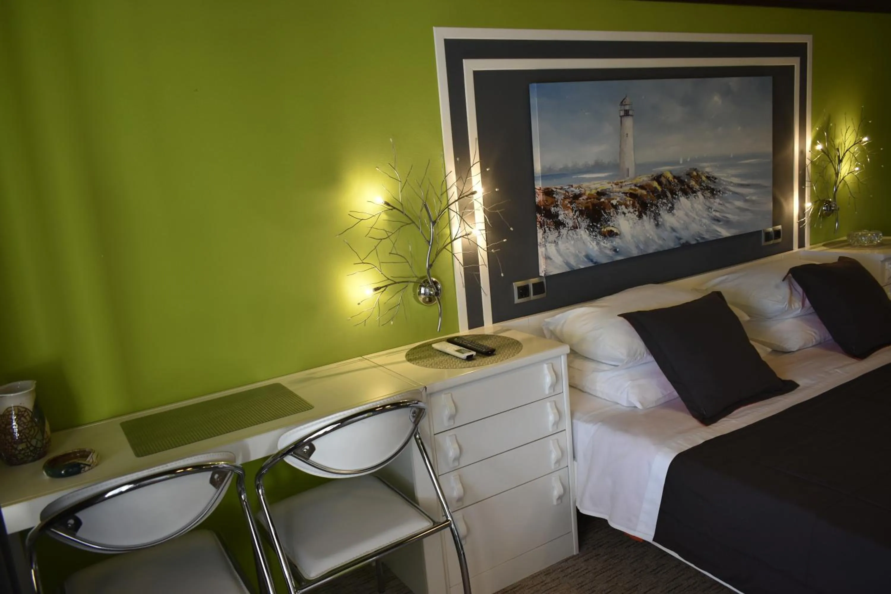 Bed in Guesthouse Ema