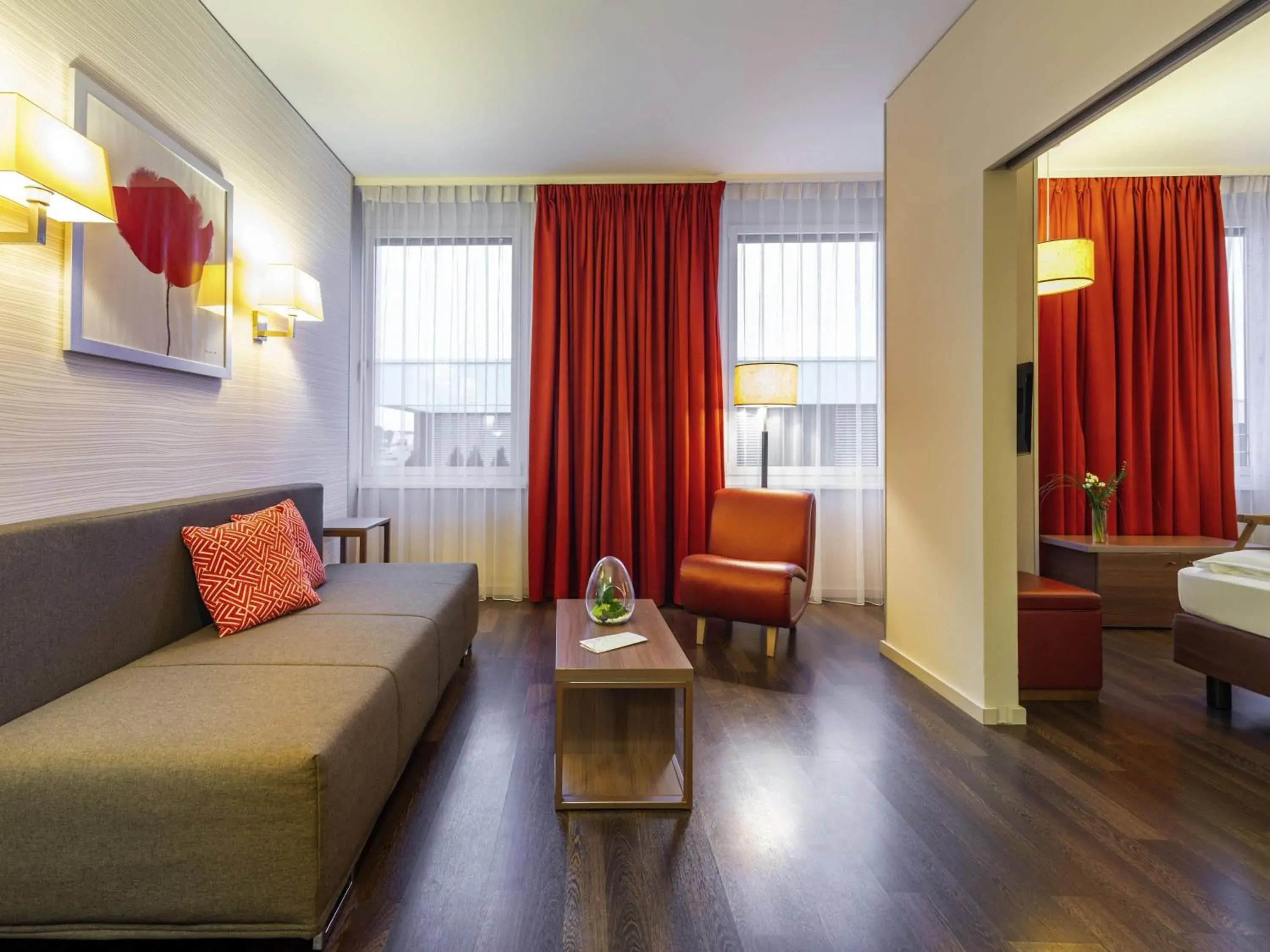 Bedroom, Bed in Aparthotel Adagio Berlin Kurfürstendamm Bedroom, Bed in Aparthotel Adagio Berlin Kurfürstendamm