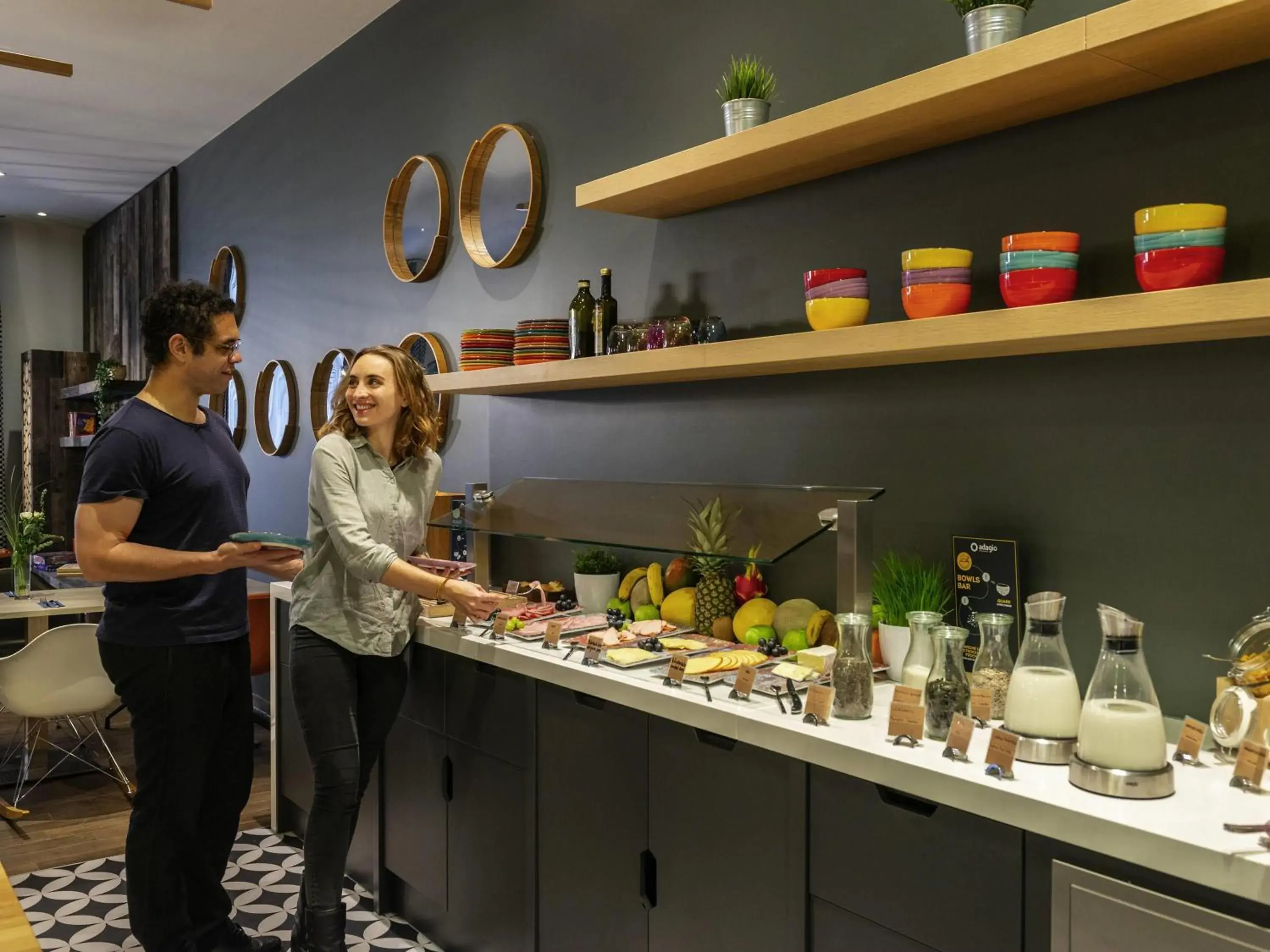 Breakfast in Aparthotel Adagio Berlin Kurfürstendamm Breakfast in Aparthotel Adagio Berlin Kurfürstendamm