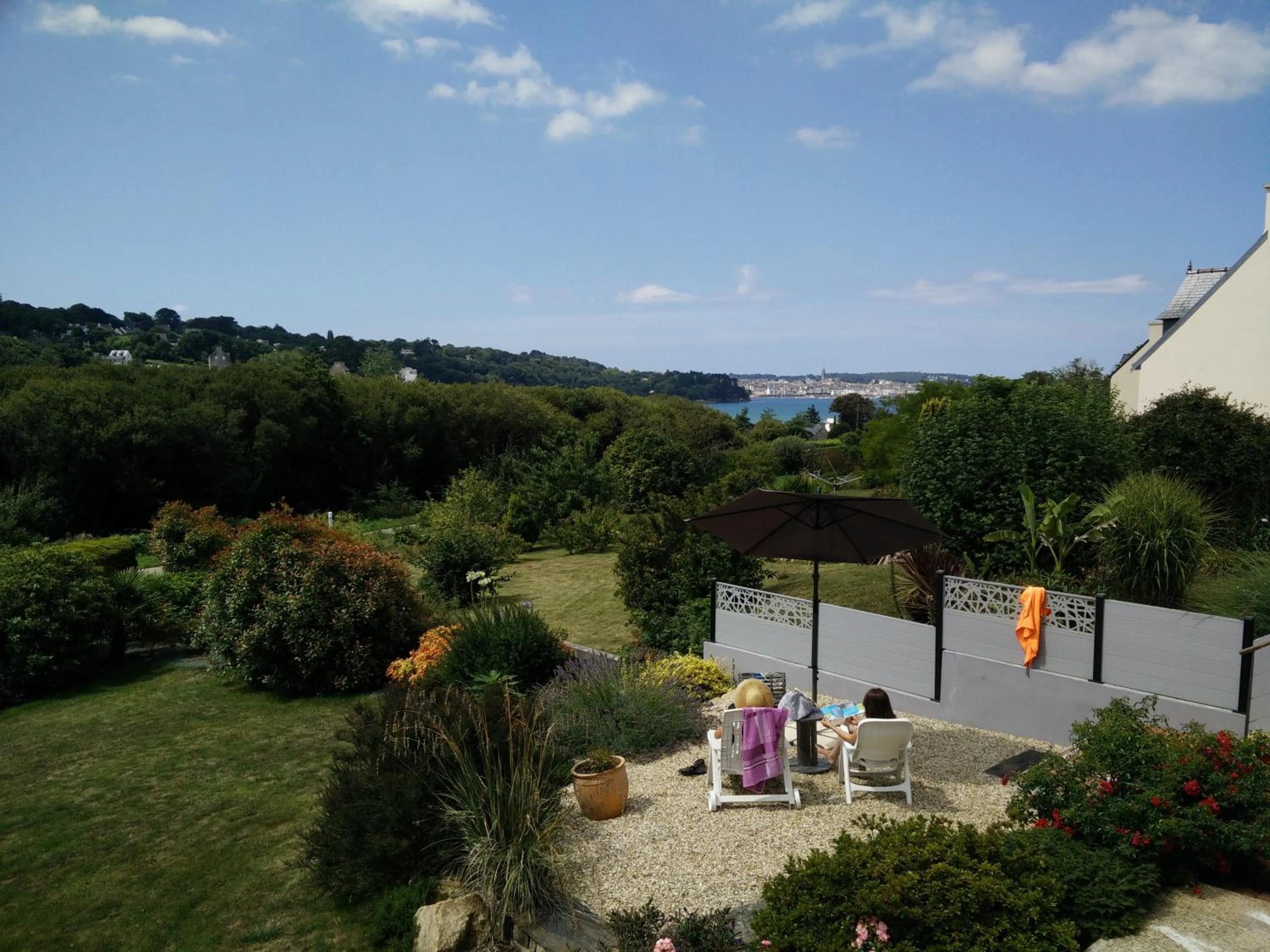 Sea view in Les Terrasses du Ris